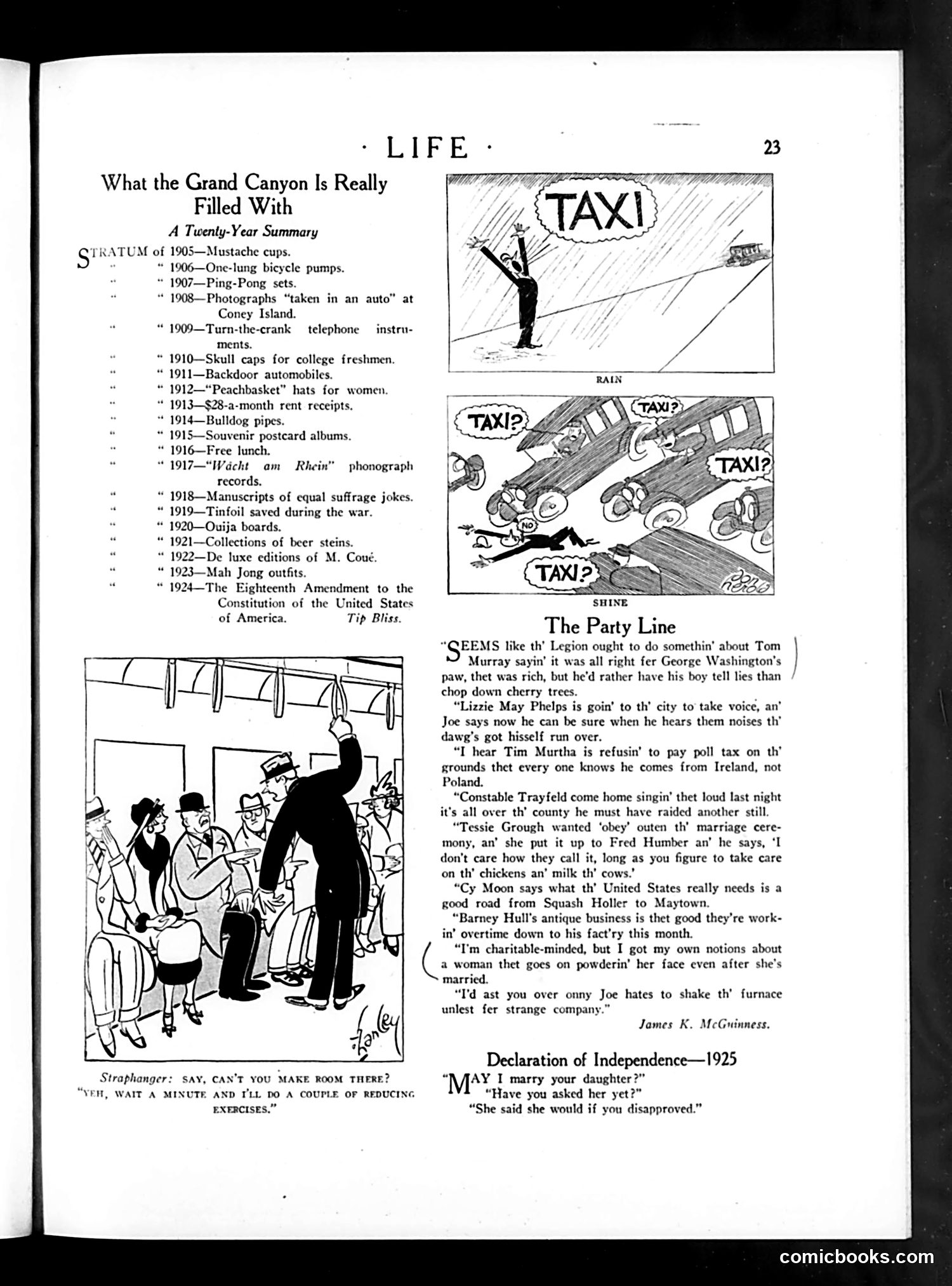 Life — February 5, 1925 — page 25 of 36