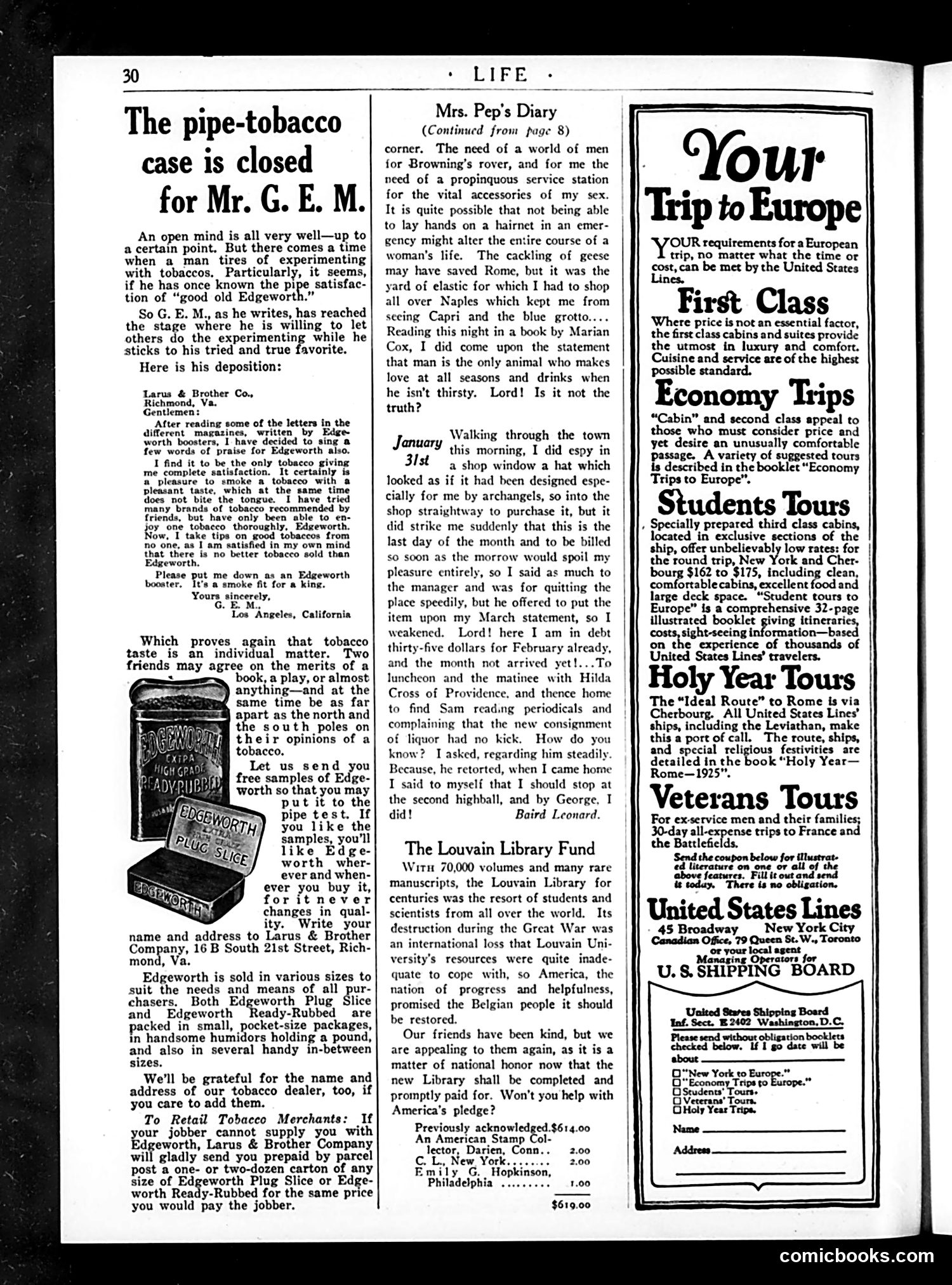 Life — February 5, 1925 — page 32 of 36