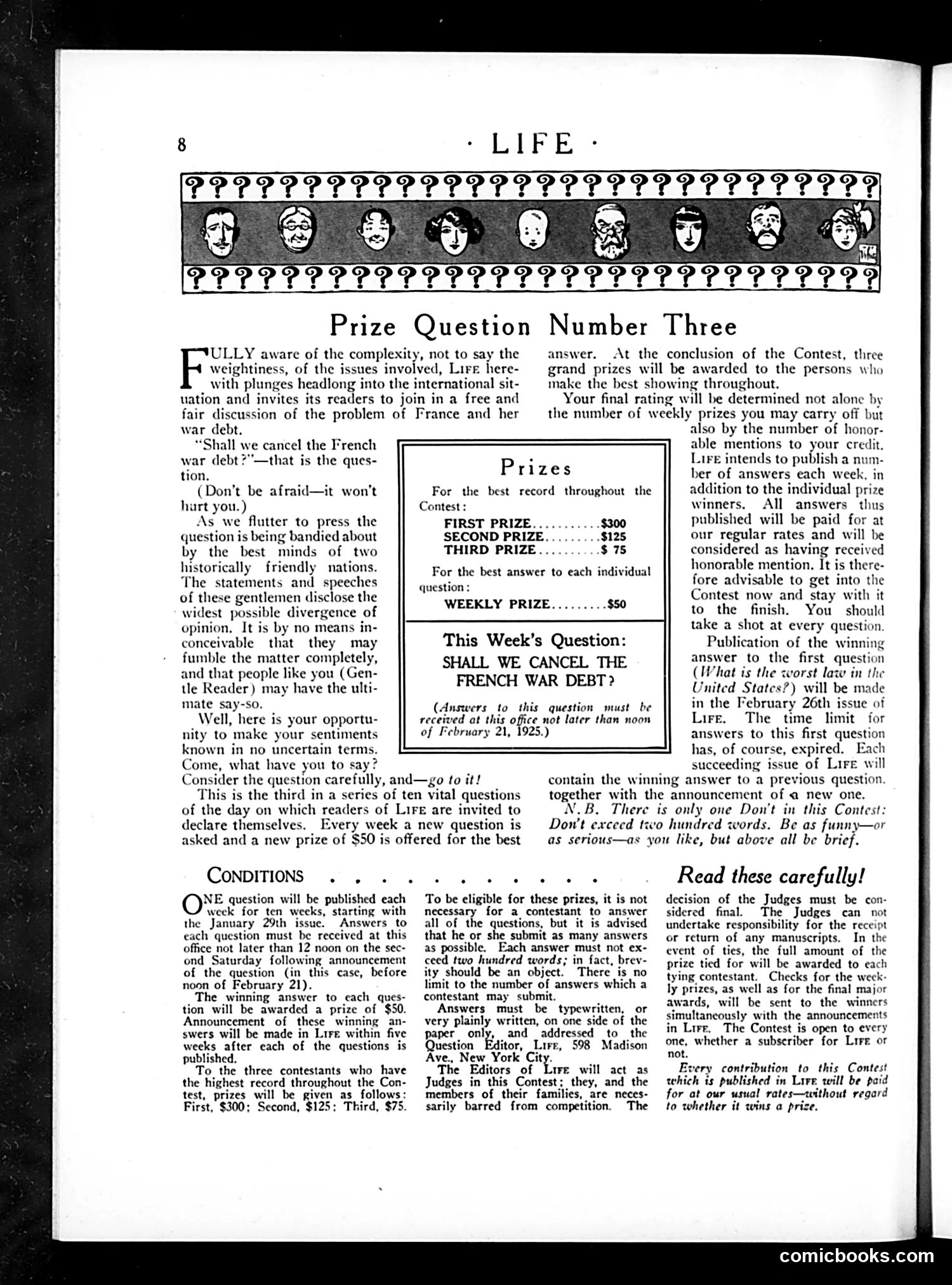 Life — February 12, 1925 — page 10 of 36