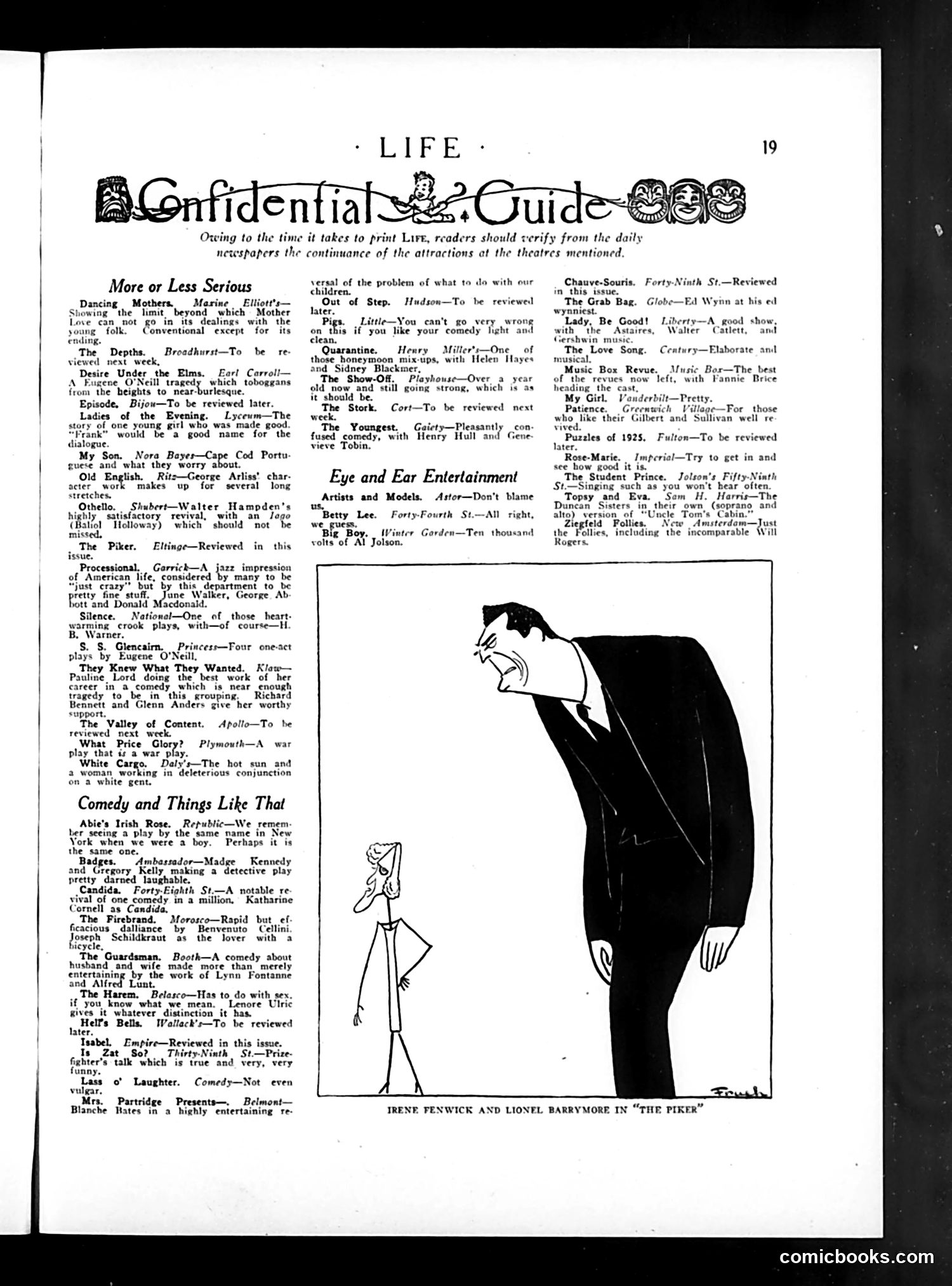 Life — February 12, 1925 — page 21 of 36