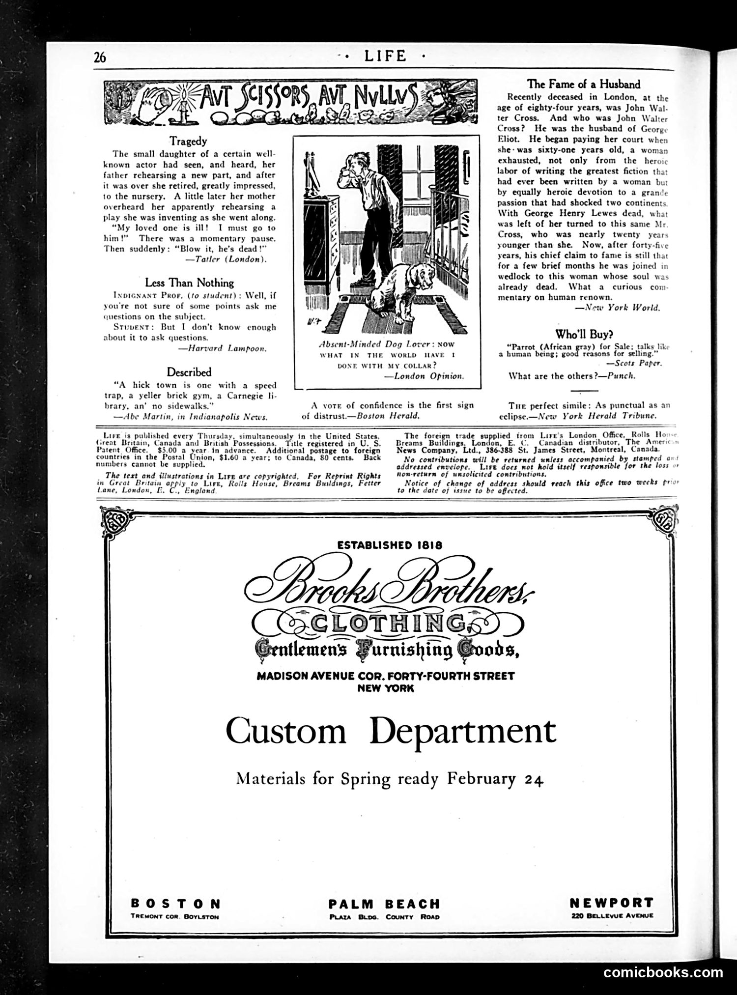 Life — February 12, 1925 — page 28 of 36