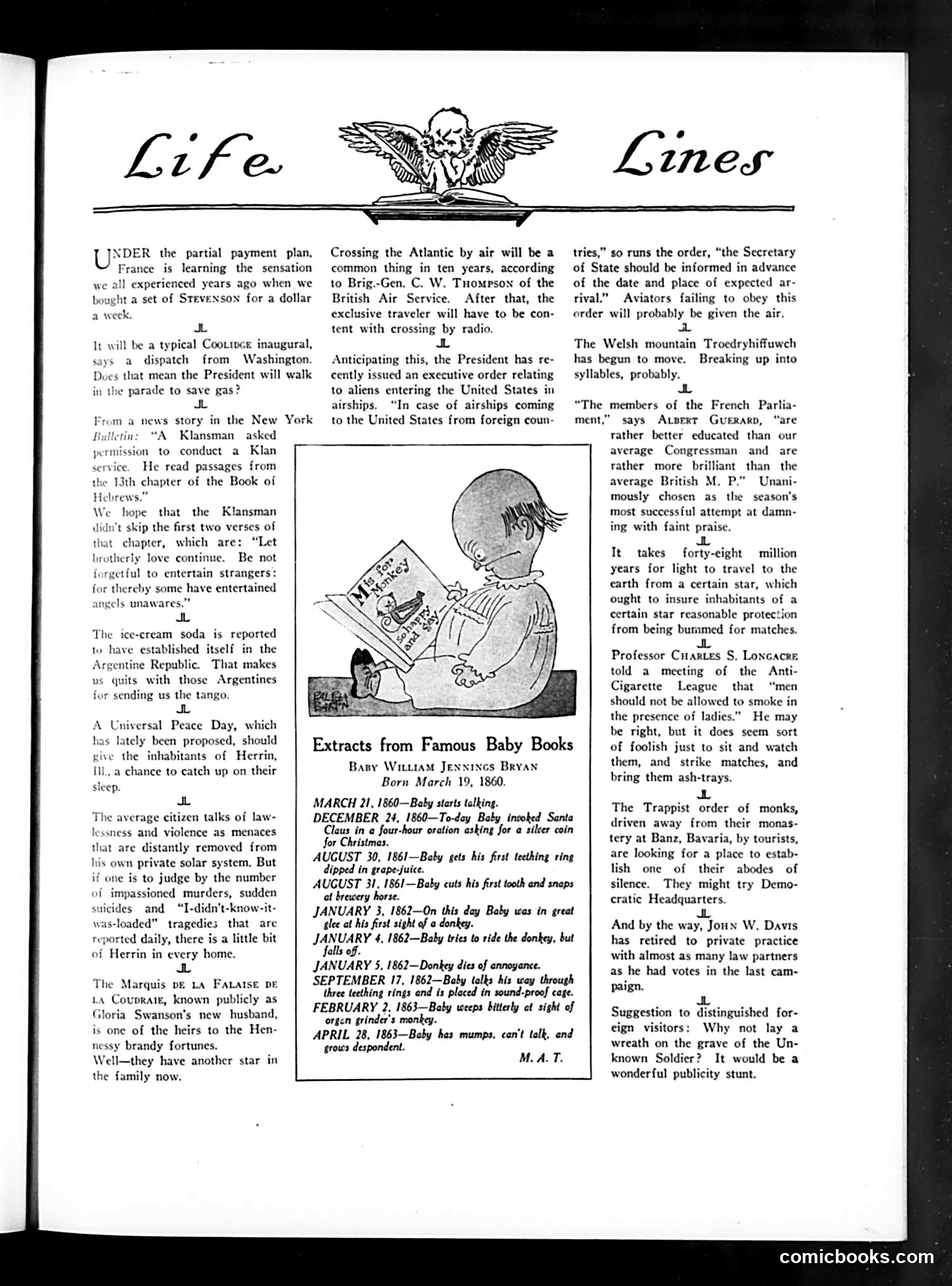 Life — February 19, 1925 — page 9 of 37