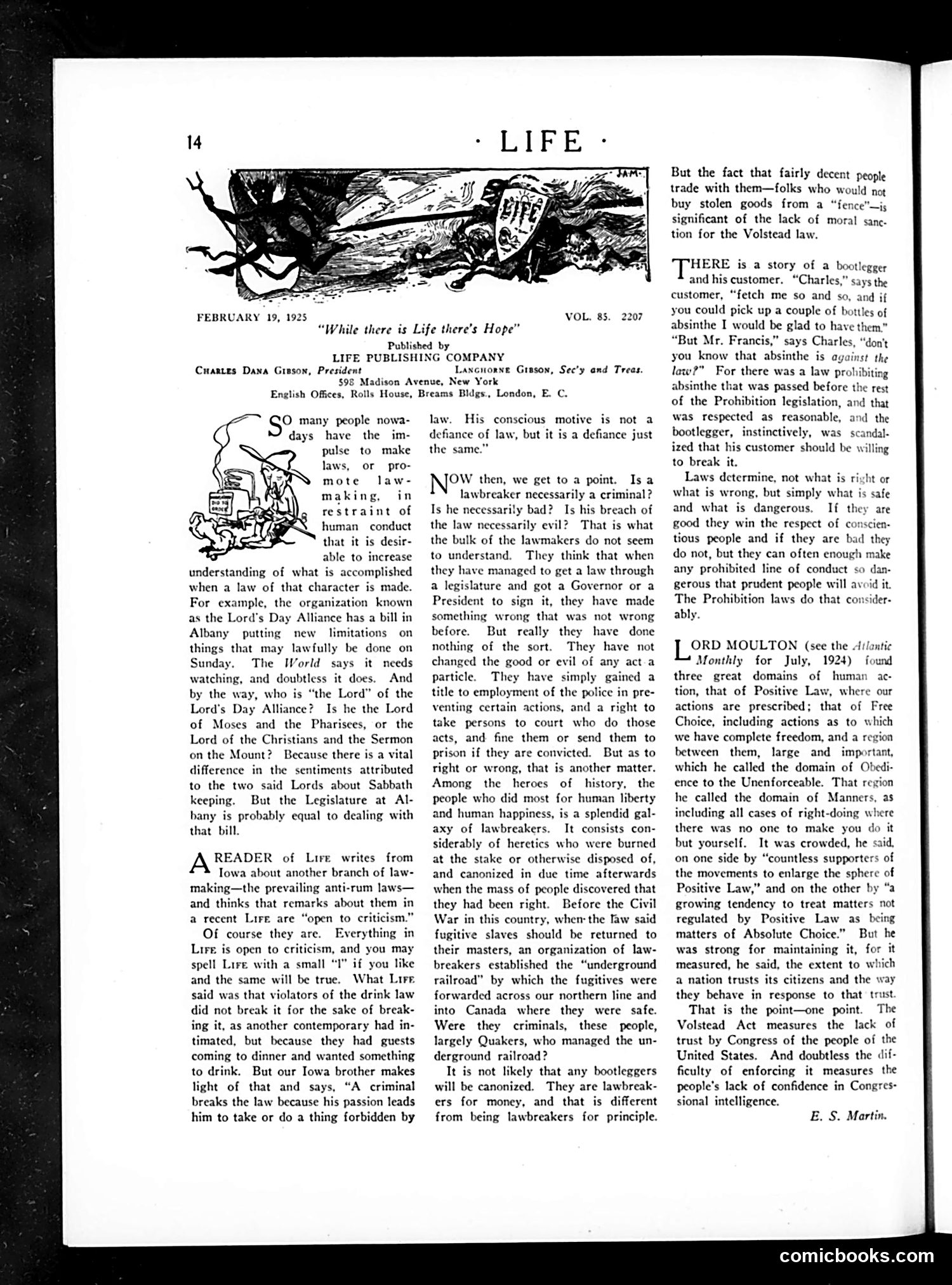 Life — February 19, 1925 — page 16 of 37