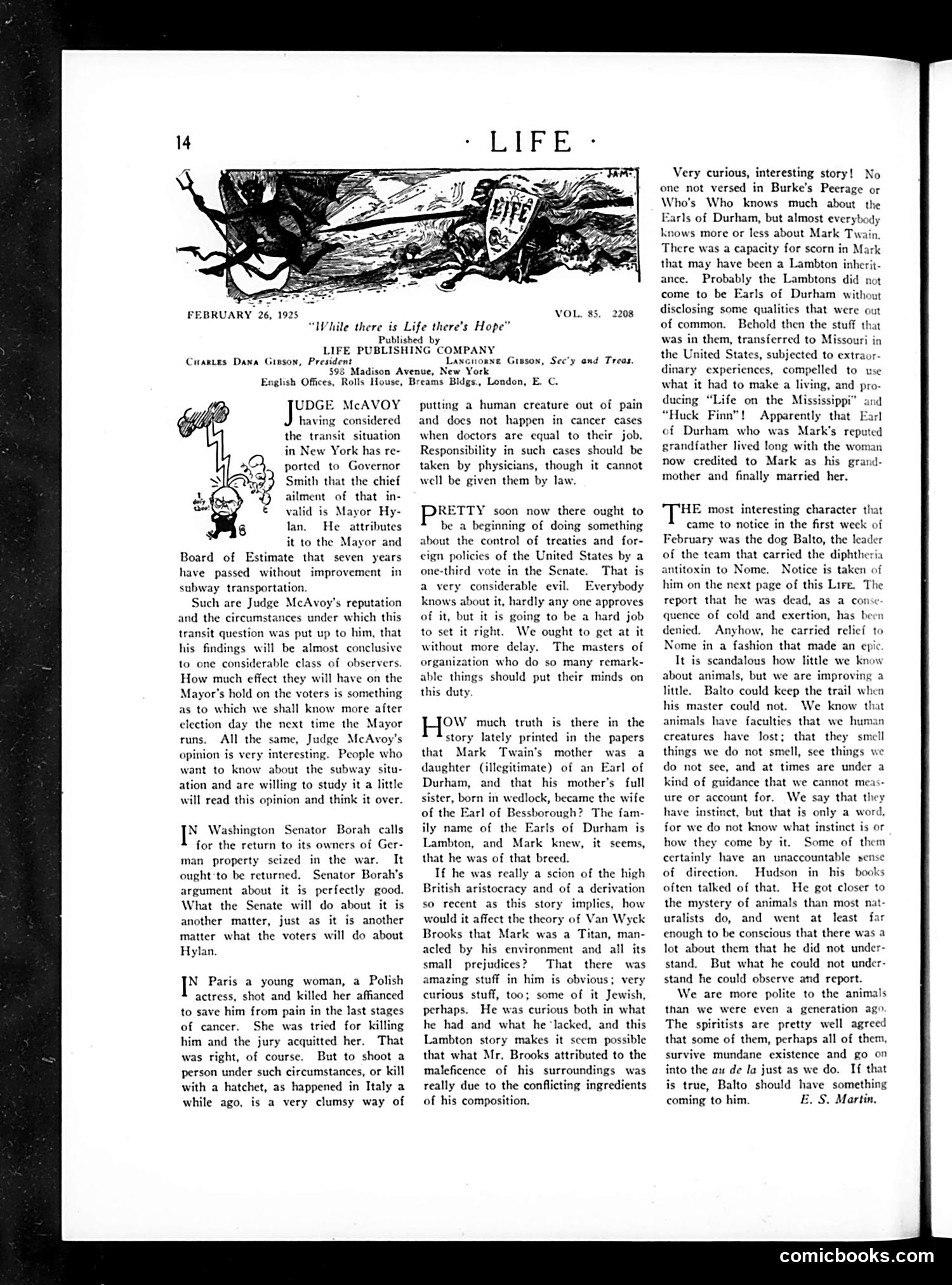 Life — February 26, 1925 — page 16 of 36