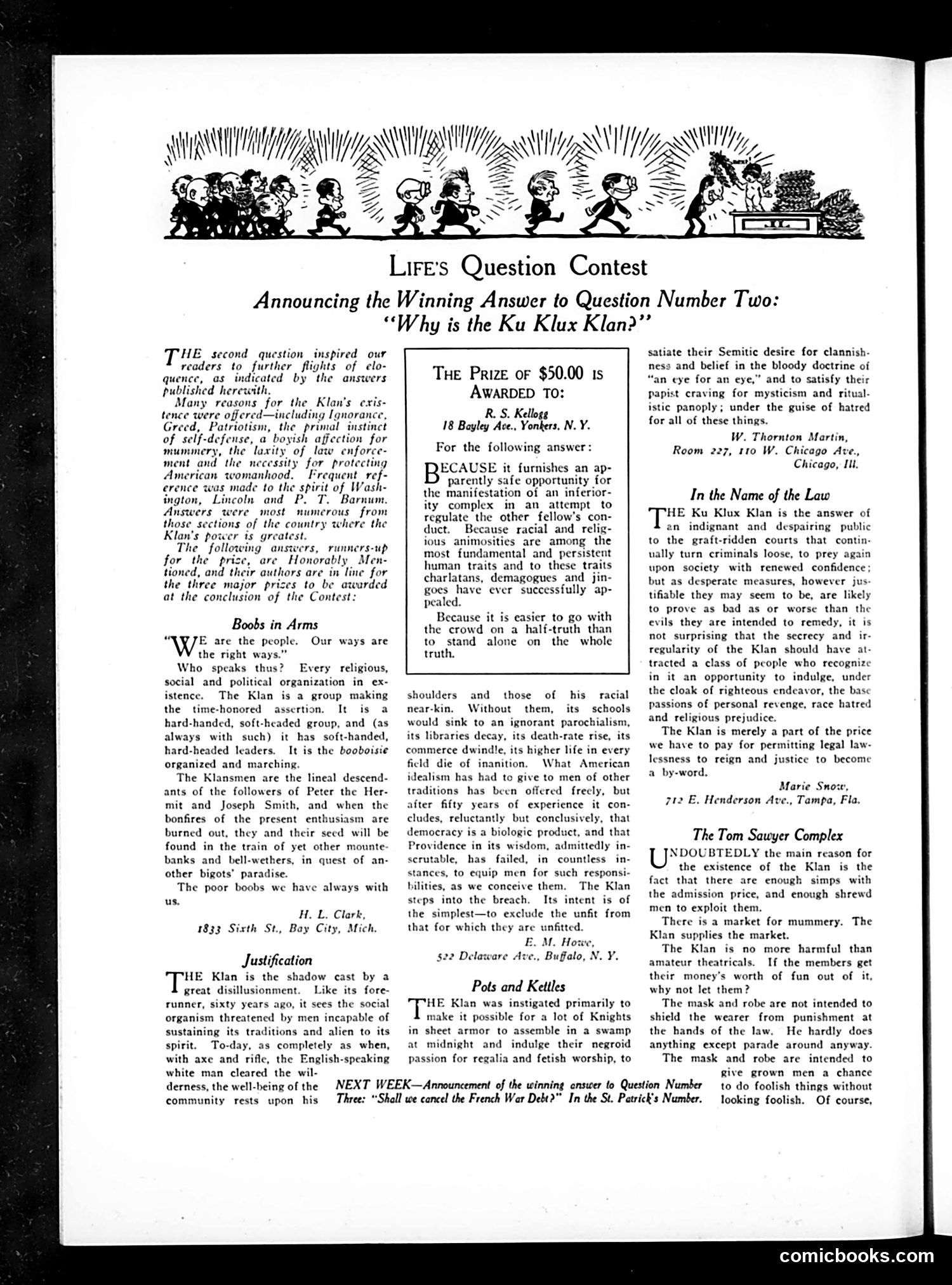 Life — March 5, 1925 — page 12 of 36