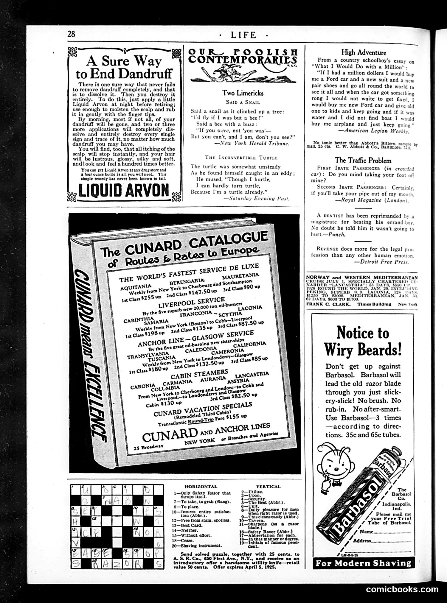 Life — March 5, 1925 — page 30 of 36
