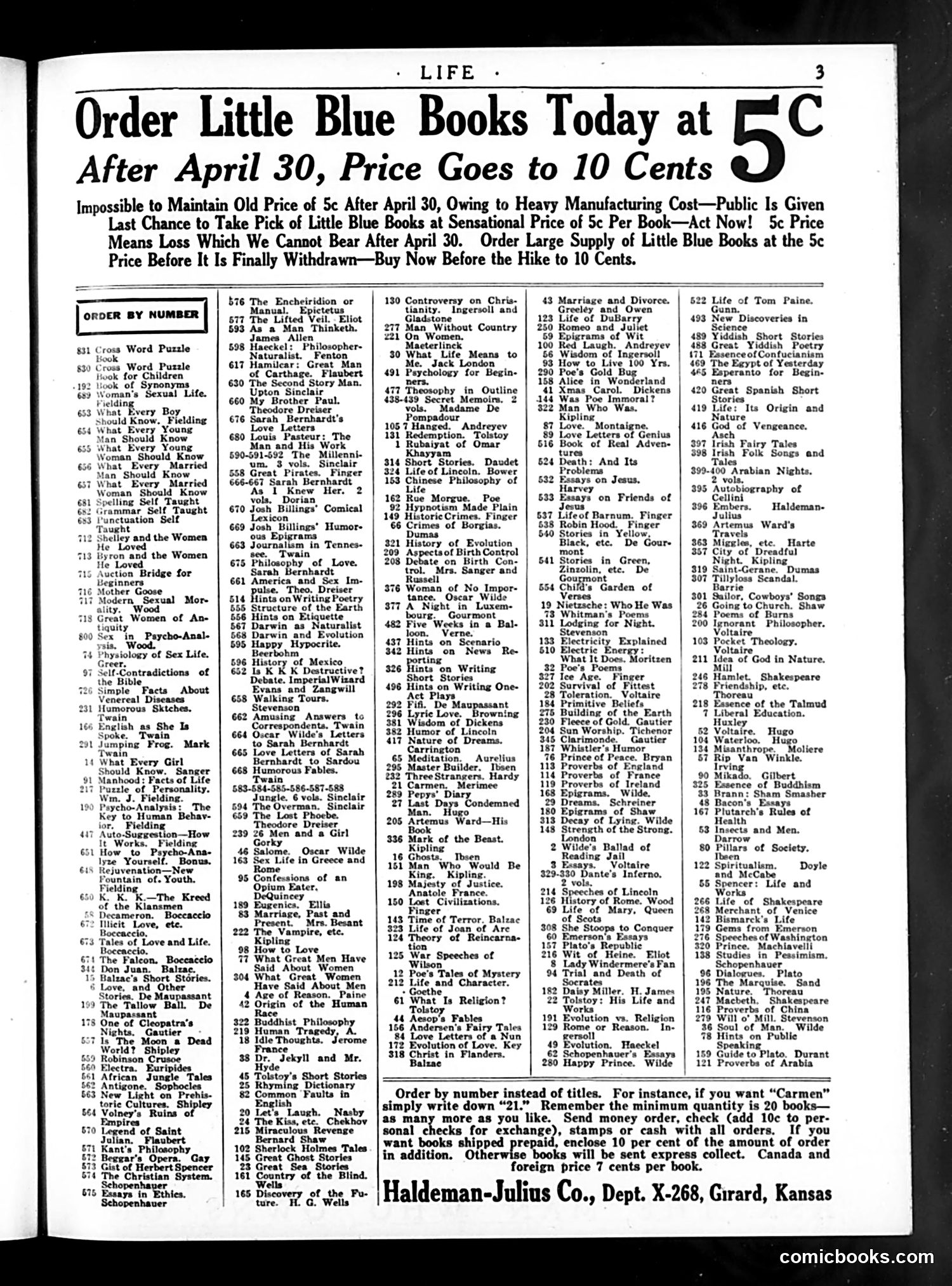 Life — March 12, 1925 — page 5 of 40