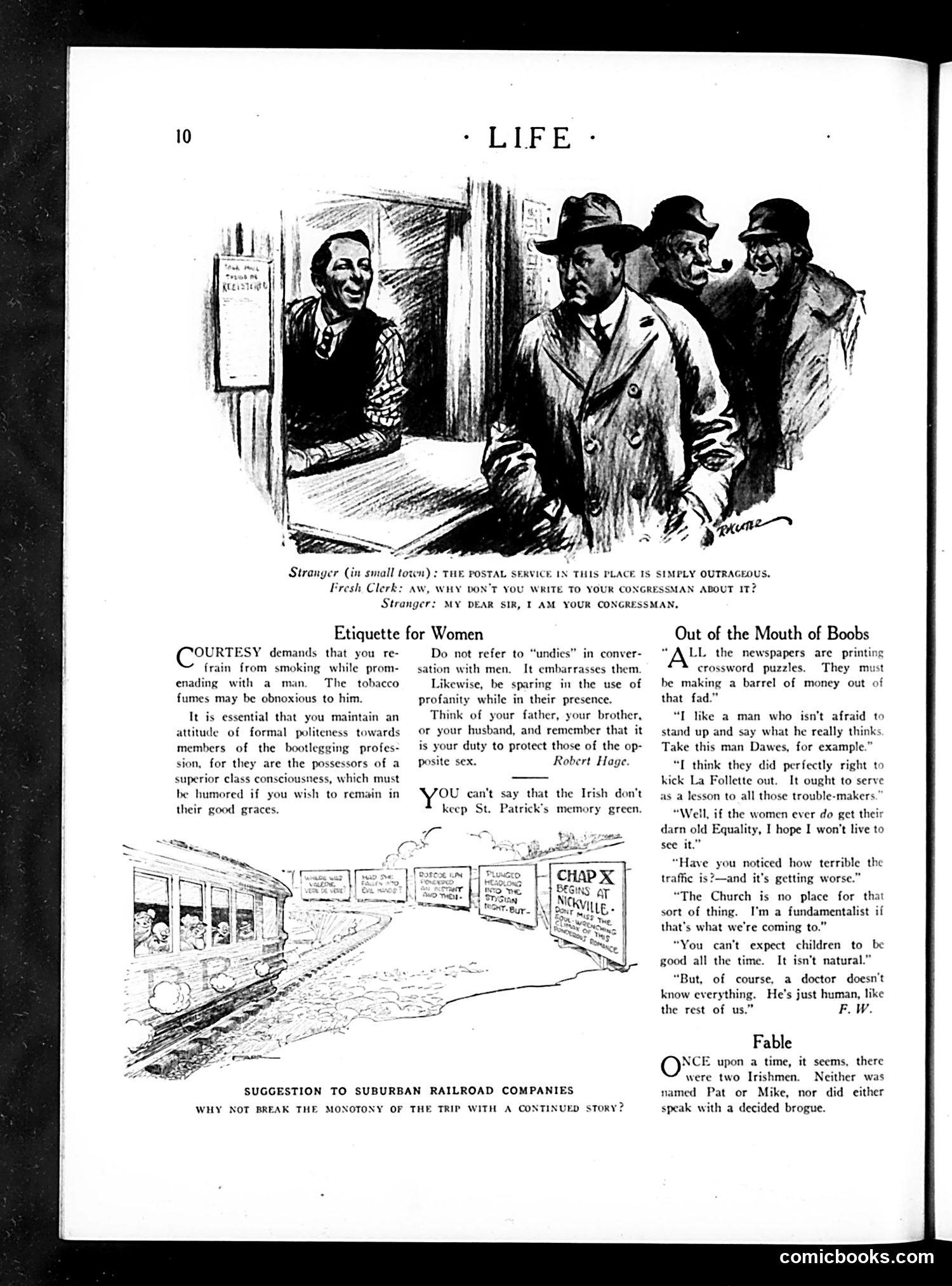 Life — March 12, 1925 — page 12 of 40