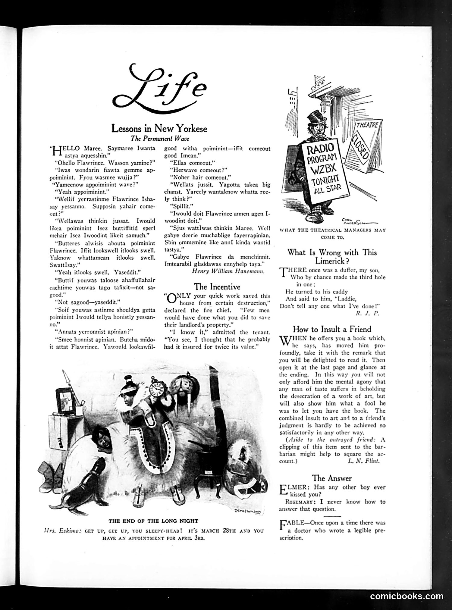 Life — March 19, 1925 — page 5 of 36
