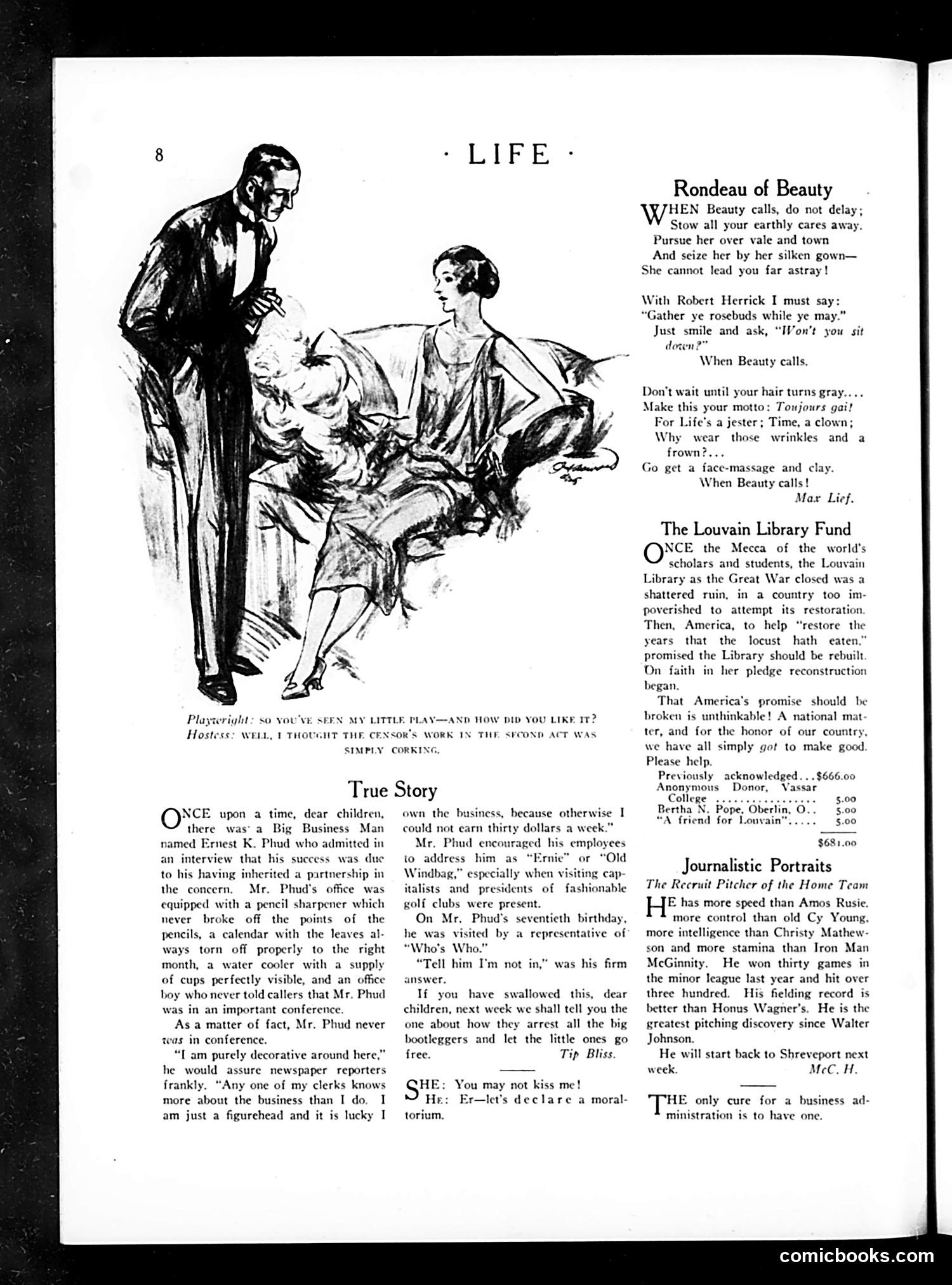 Life — March 19, 1925 — page 10 of 36