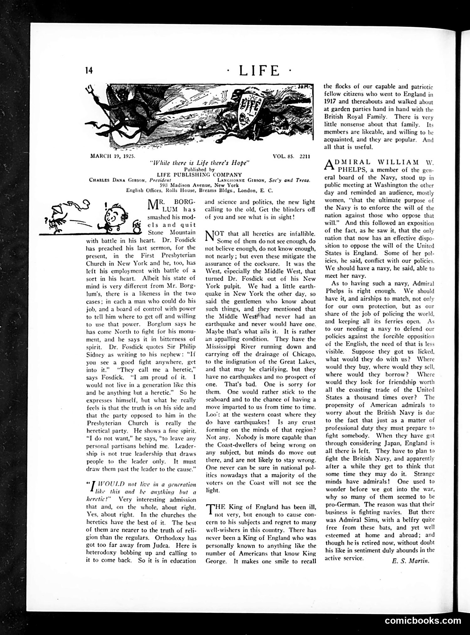 Life — March 19, 1925 — page 16 of 36