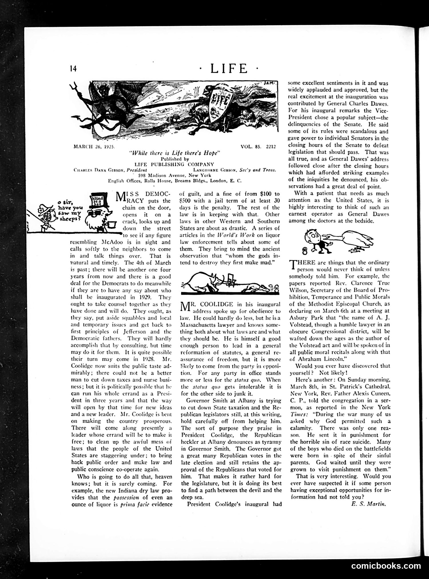 Life — March 26, 1925 — page 16 of 37