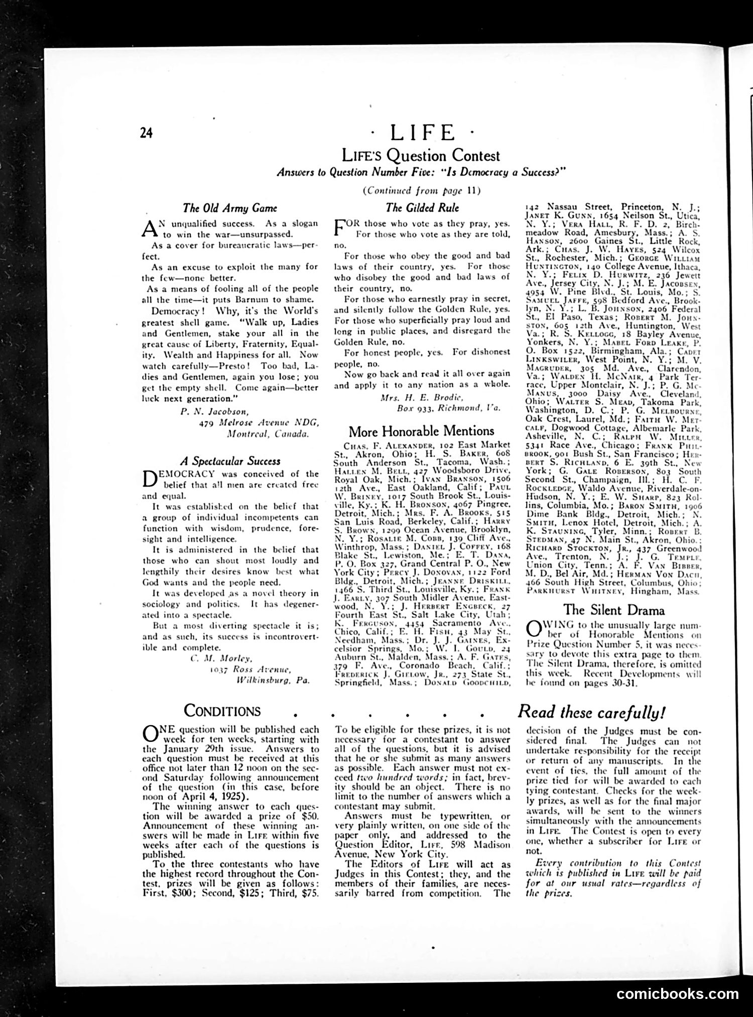 Life — March 26, 1925 — page 26 of 37
