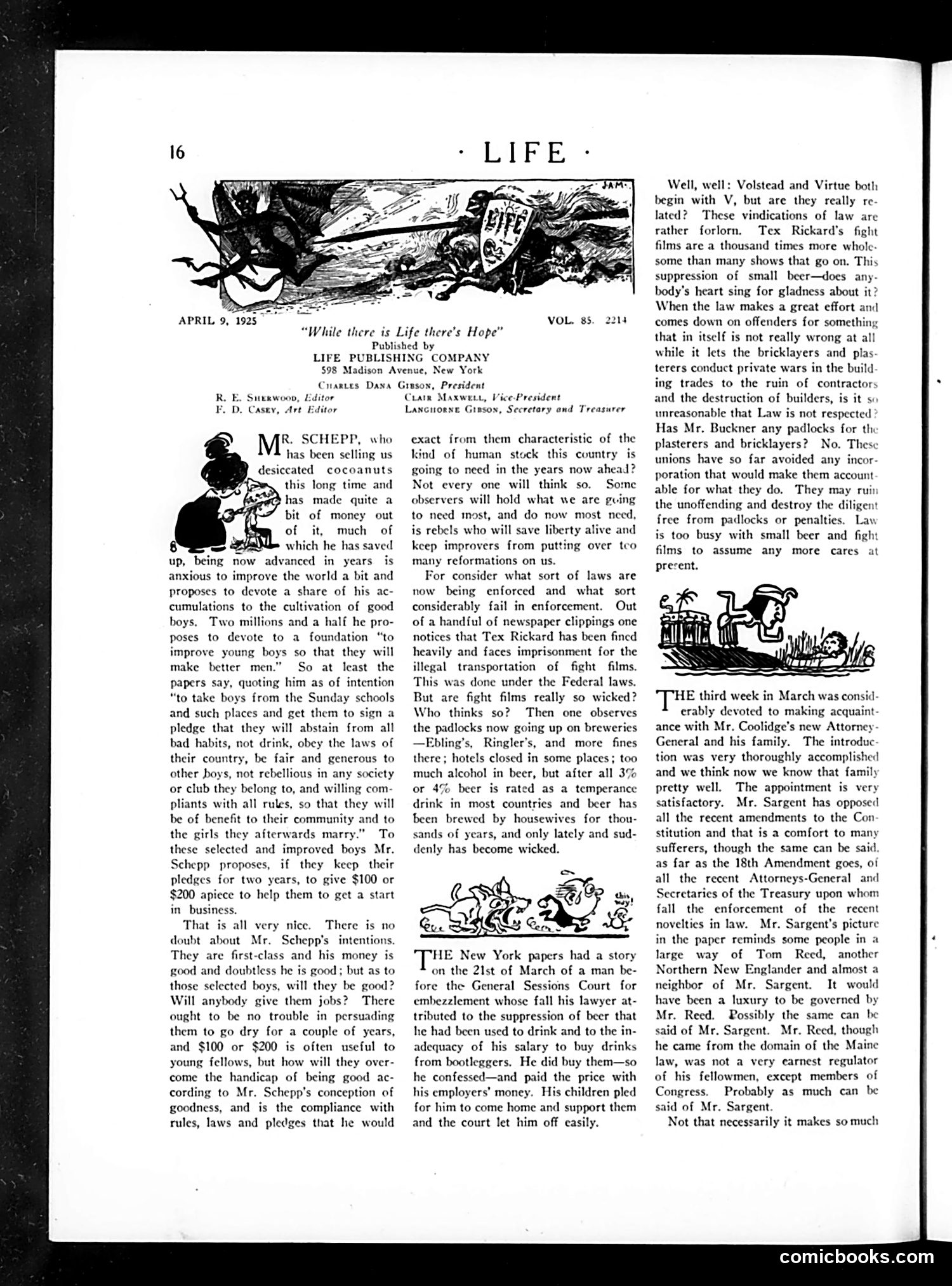 Life — April 9, 1925 — page 18 of 41