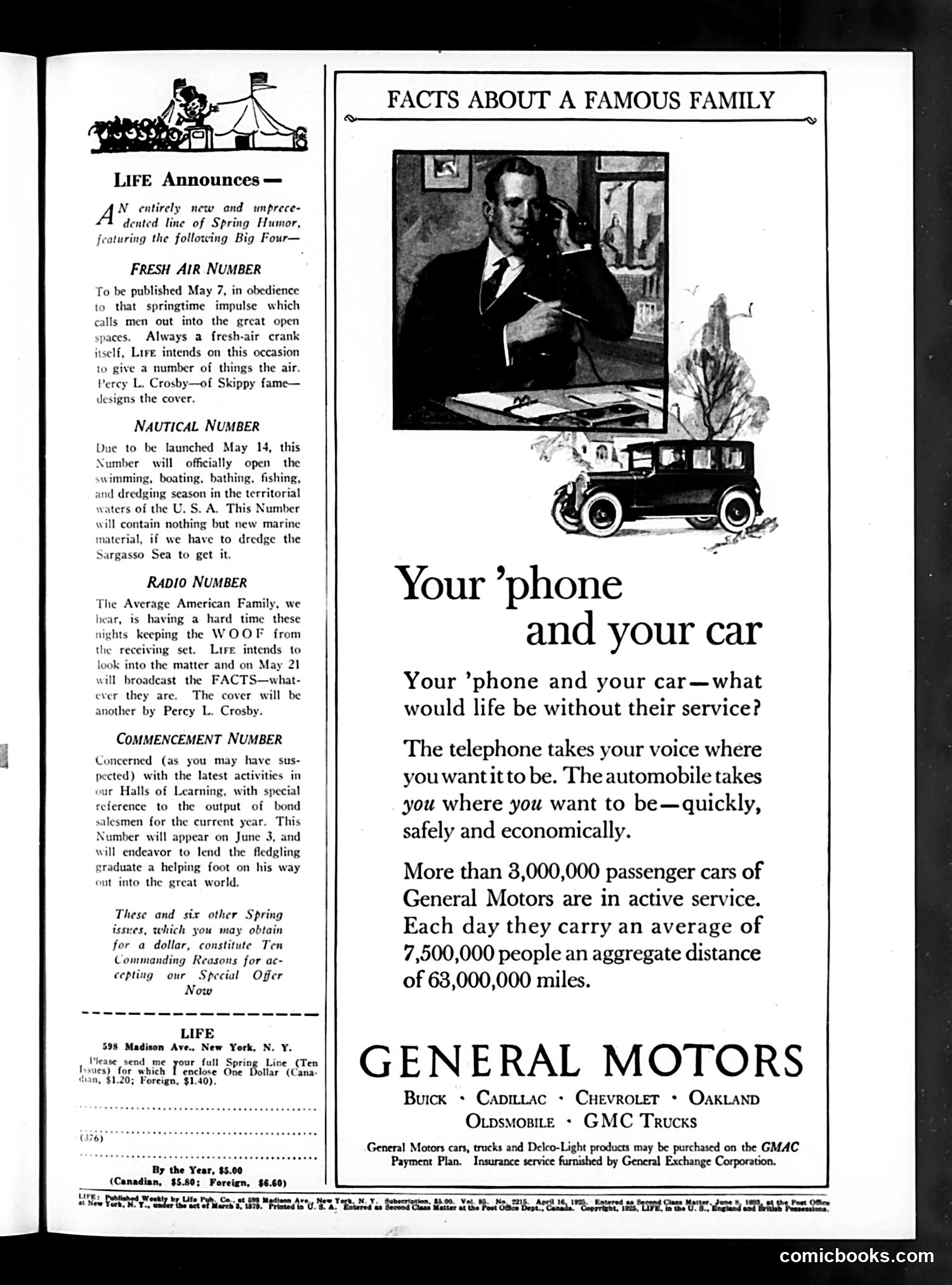 Life — April 16, 1925 — page 3 of 36