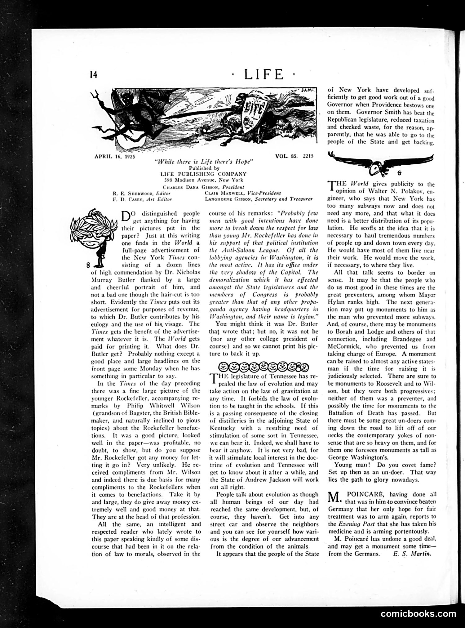 Life — April 16, 1925 — page 16 of 36