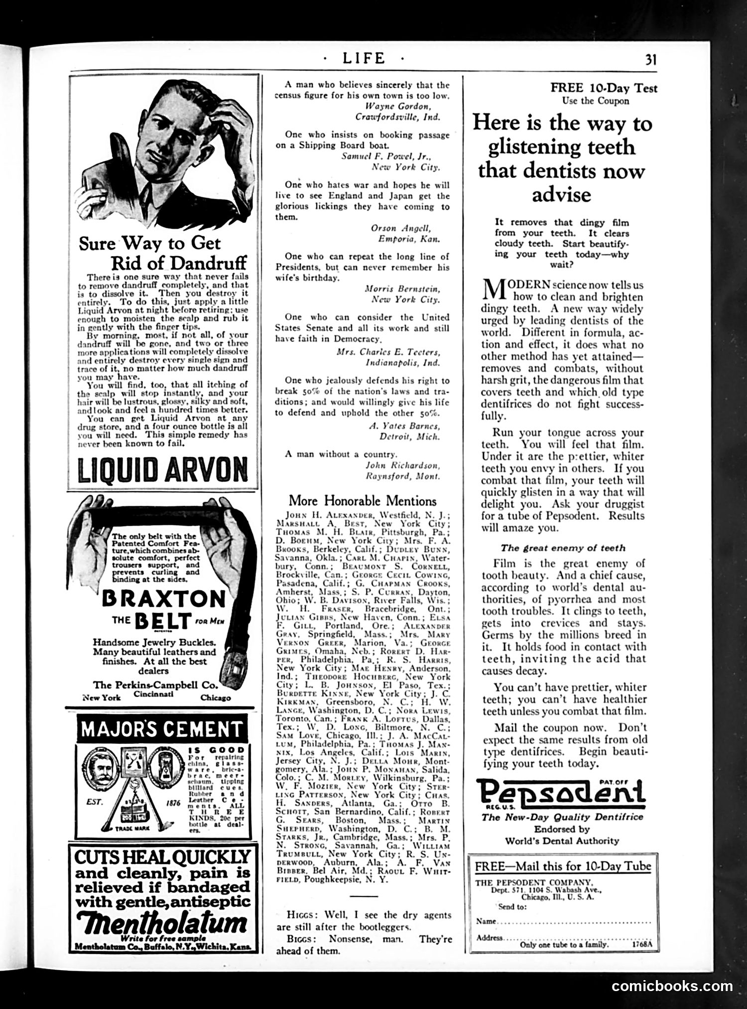 Life — April 16, 1925 — page 33 of 36