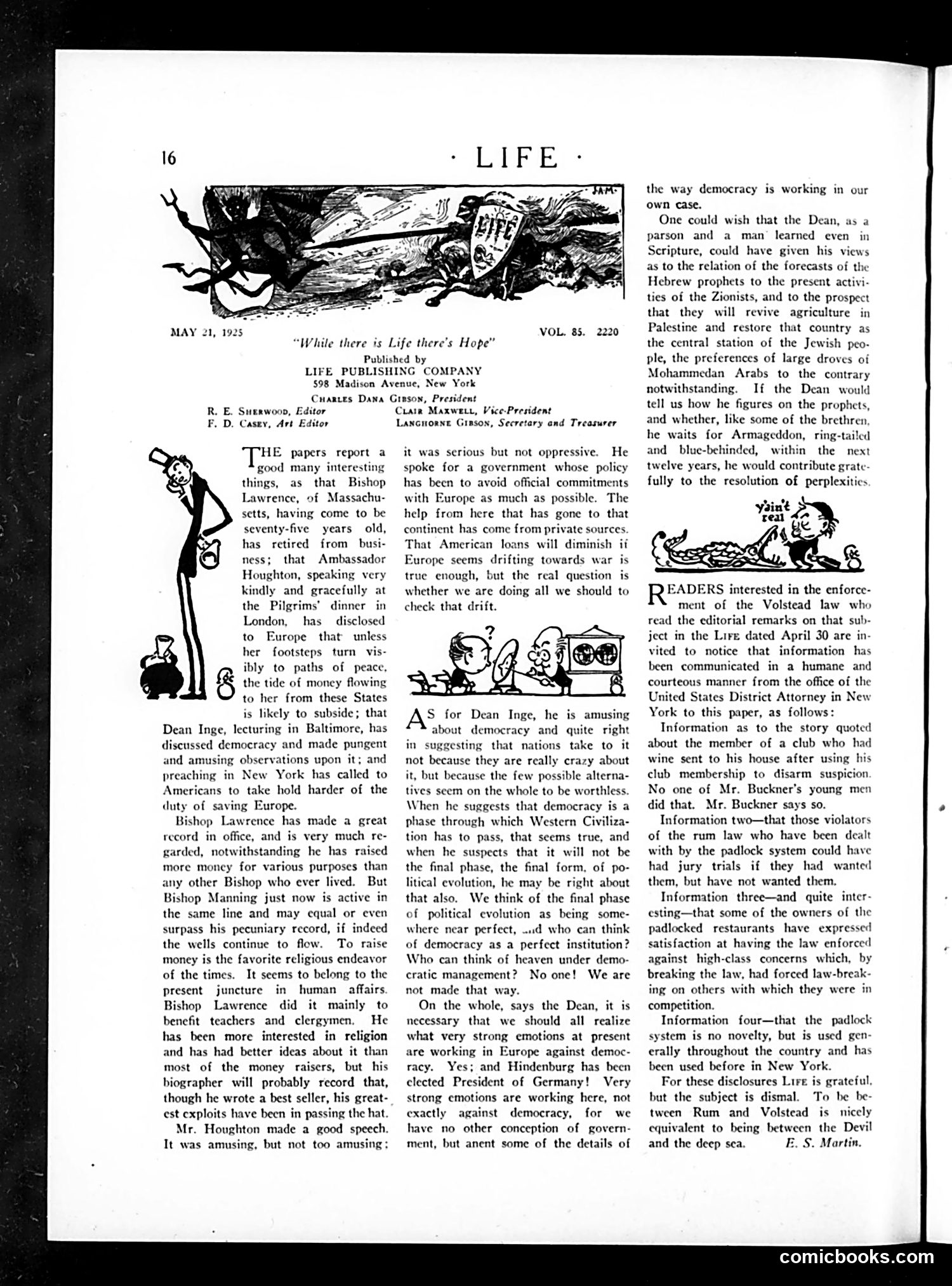 Life — May 21, 1925 — page 18 of 40