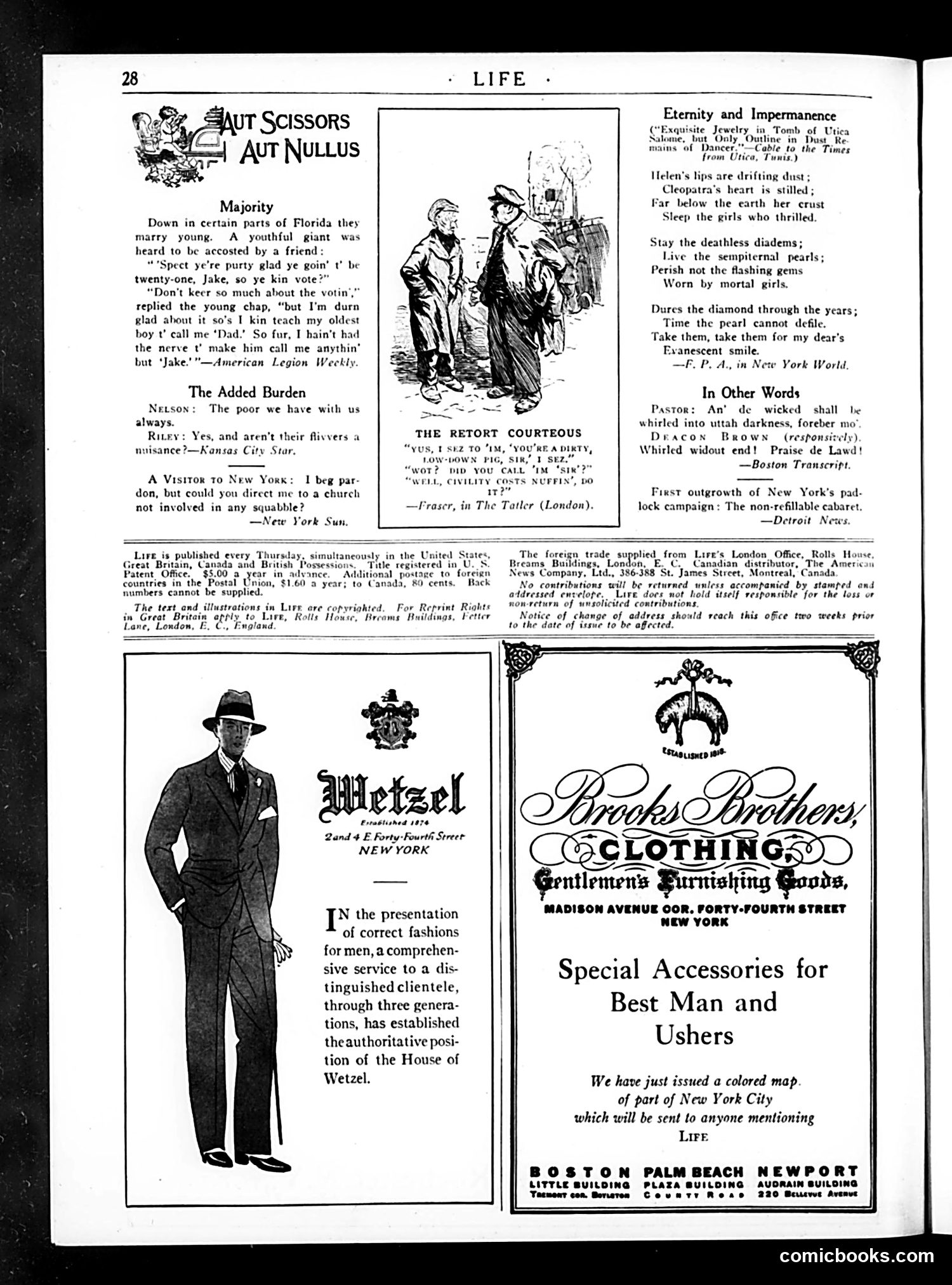 Life — May 21, 1925 — page 30 of 40