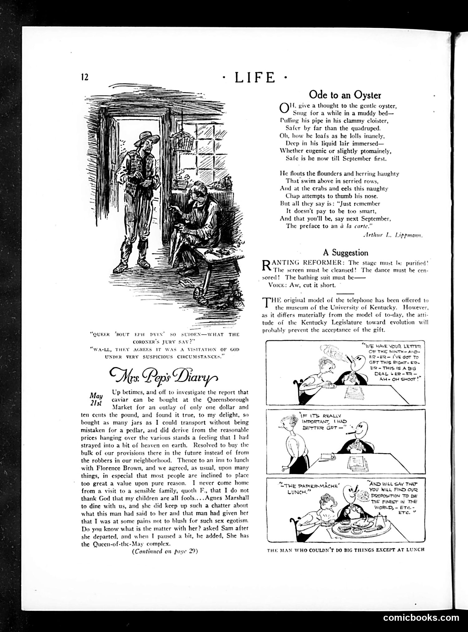 Life — May 28, 1925 — page 14 of 36