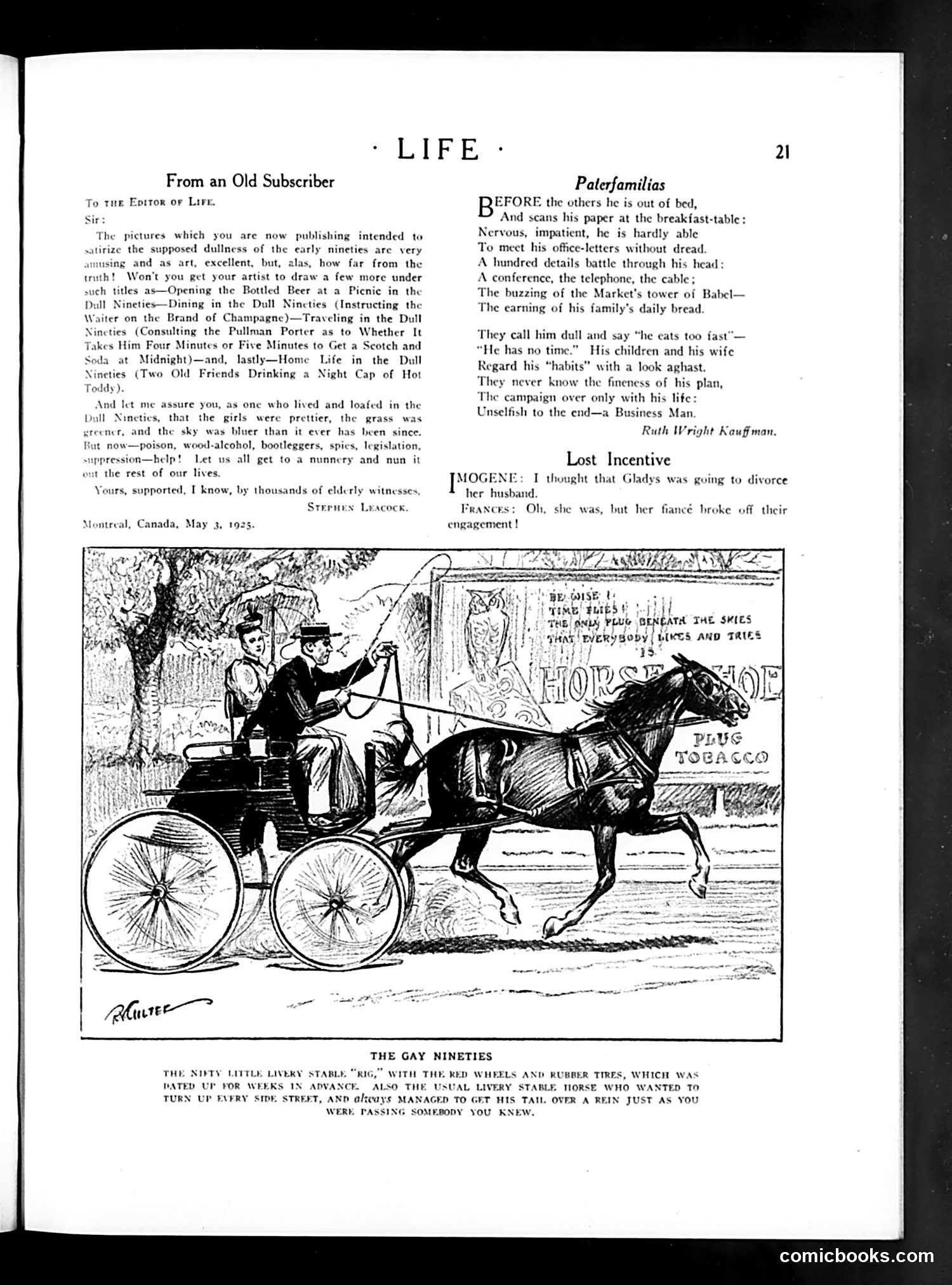 Life — May 28, 1925 — page 23 of 36