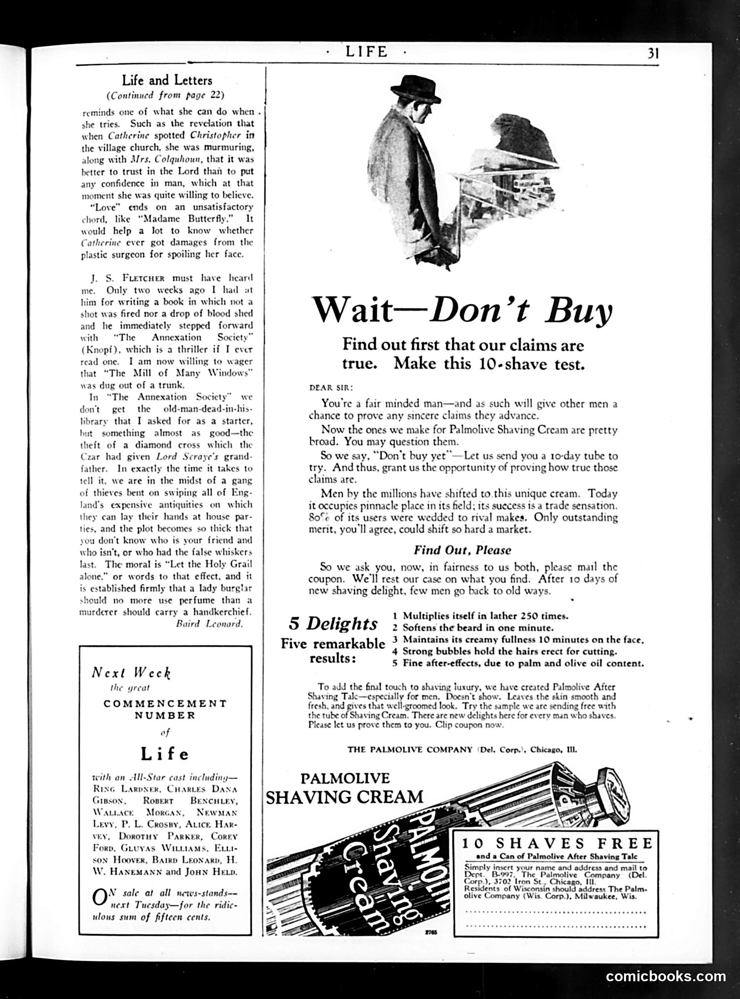 Life — May 28, 1925 — page 33 of 36