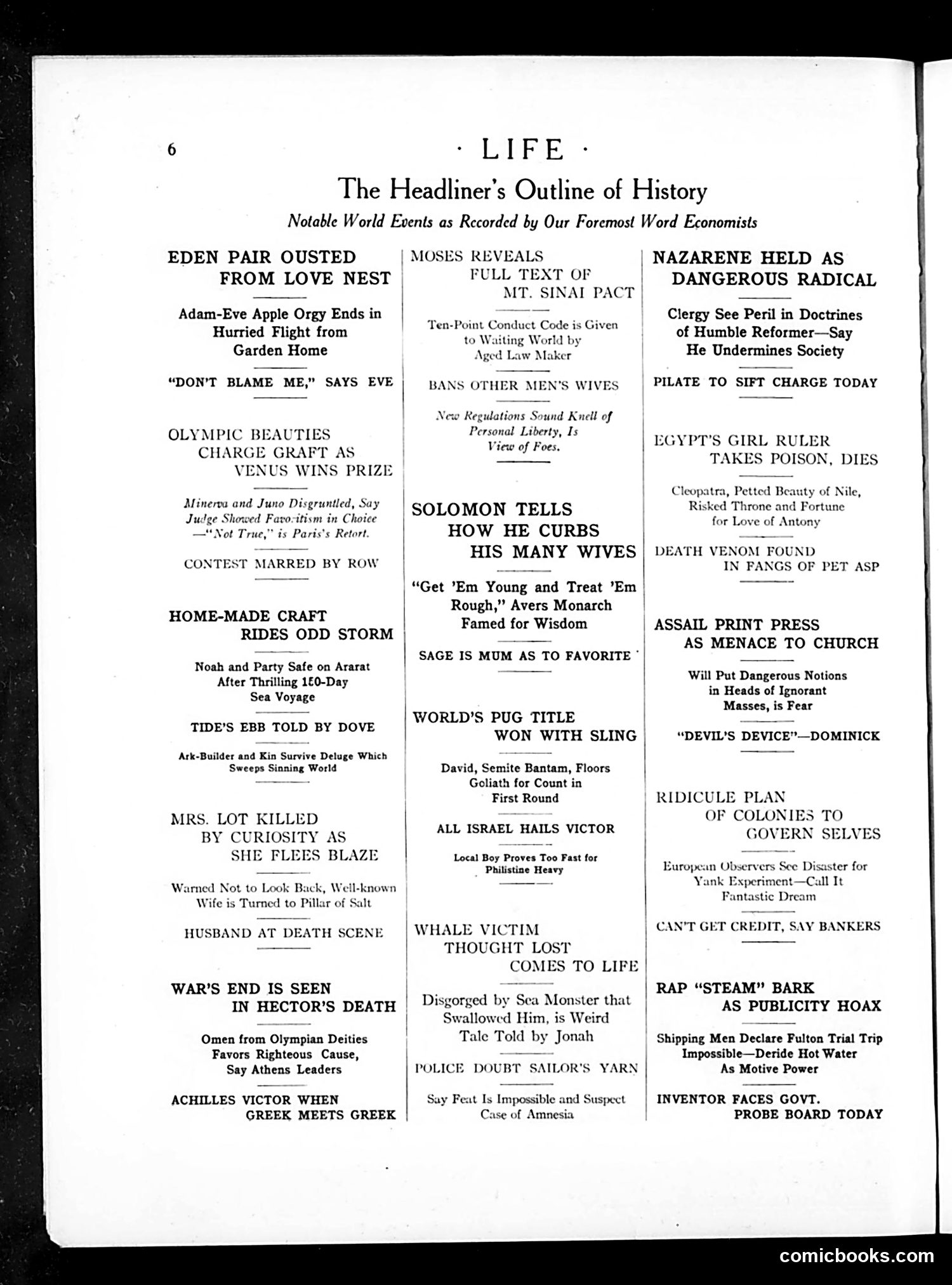 Life — July 2, 1925 — page 6 of 47