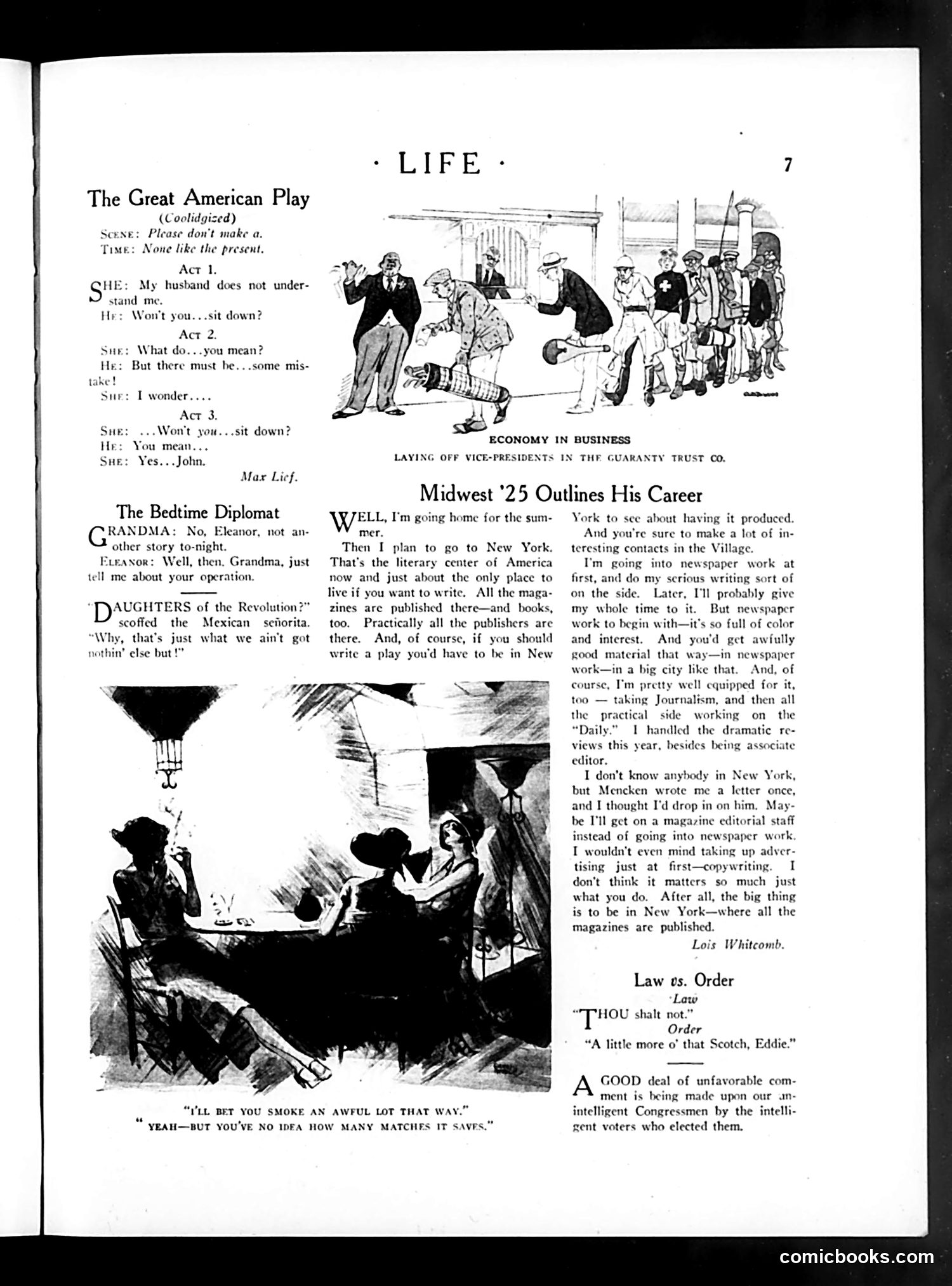 Life — July 2, 1925 — page 7 of 47