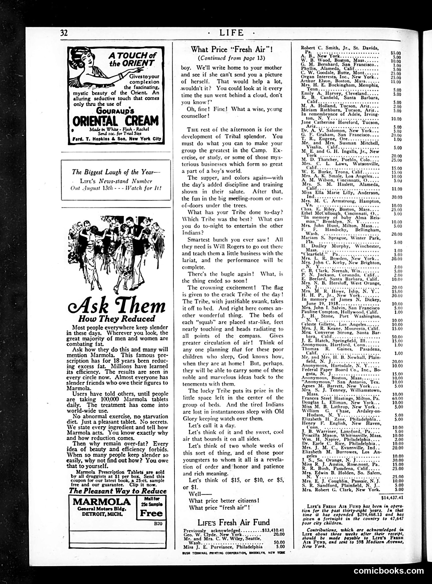 Life — July 30, 1925 — page 34 of 36