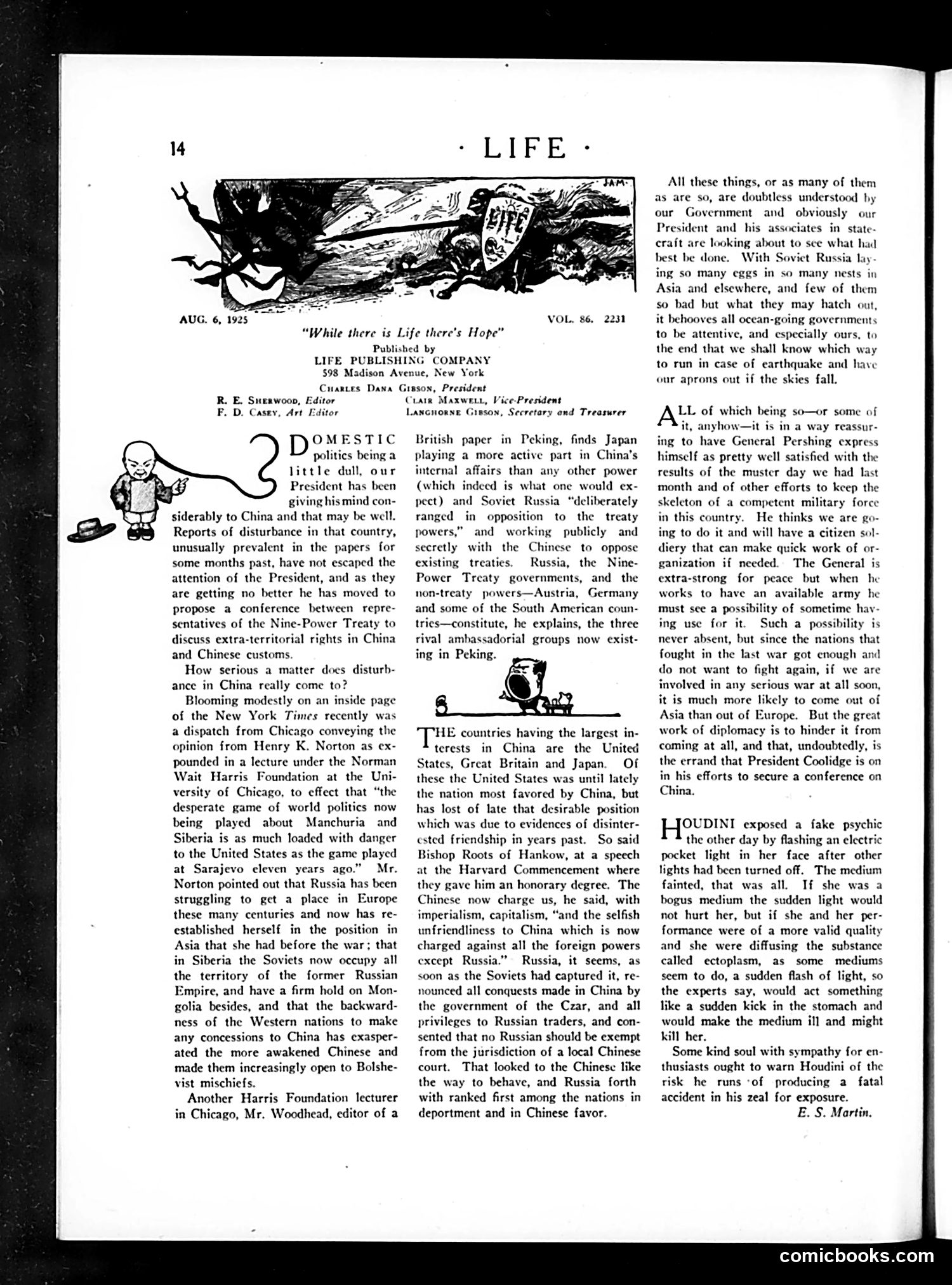 Life — August 6, 1925 — page 16 of 36