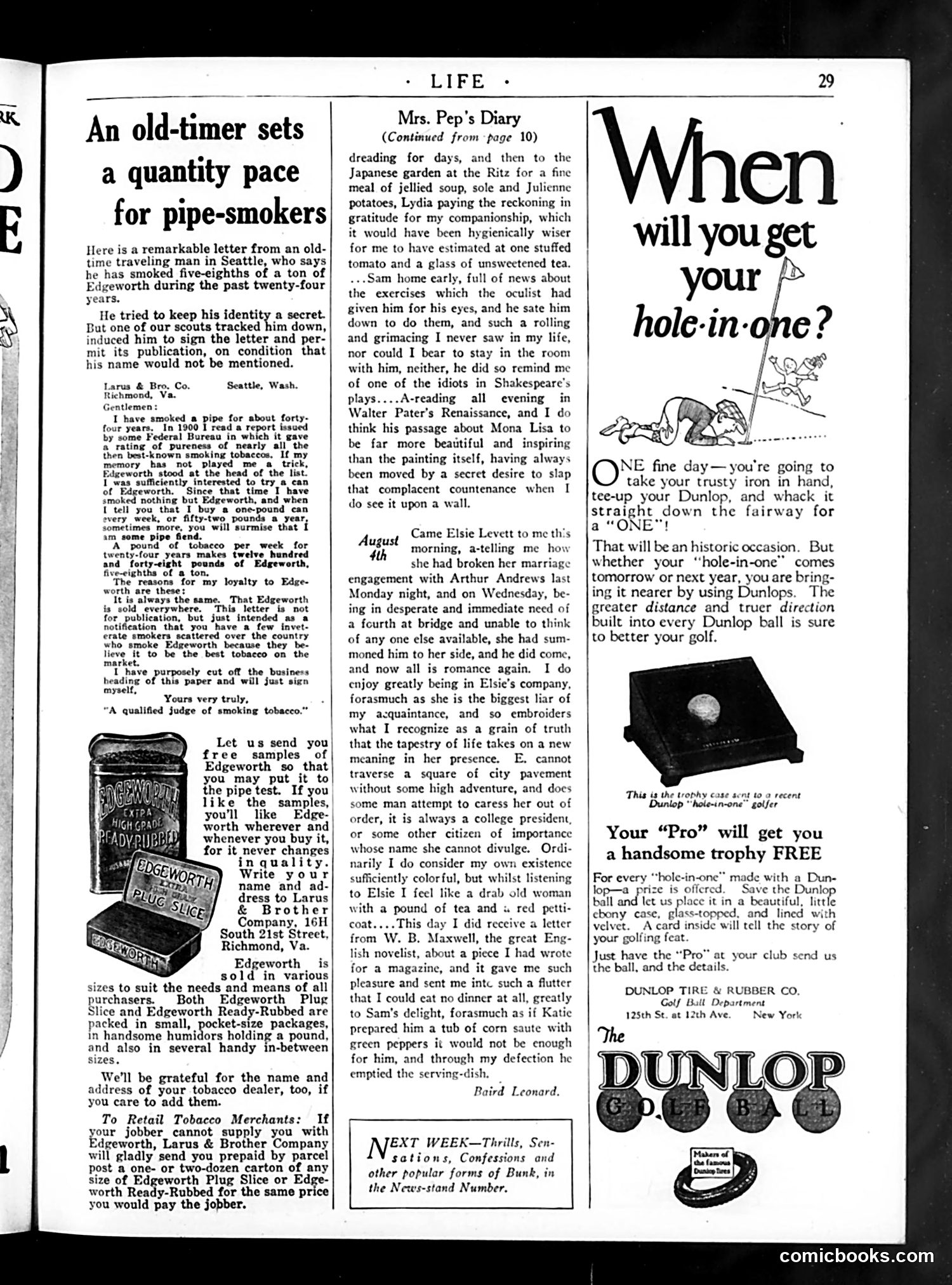 Life — August 6, 1925 — page 31 of 36