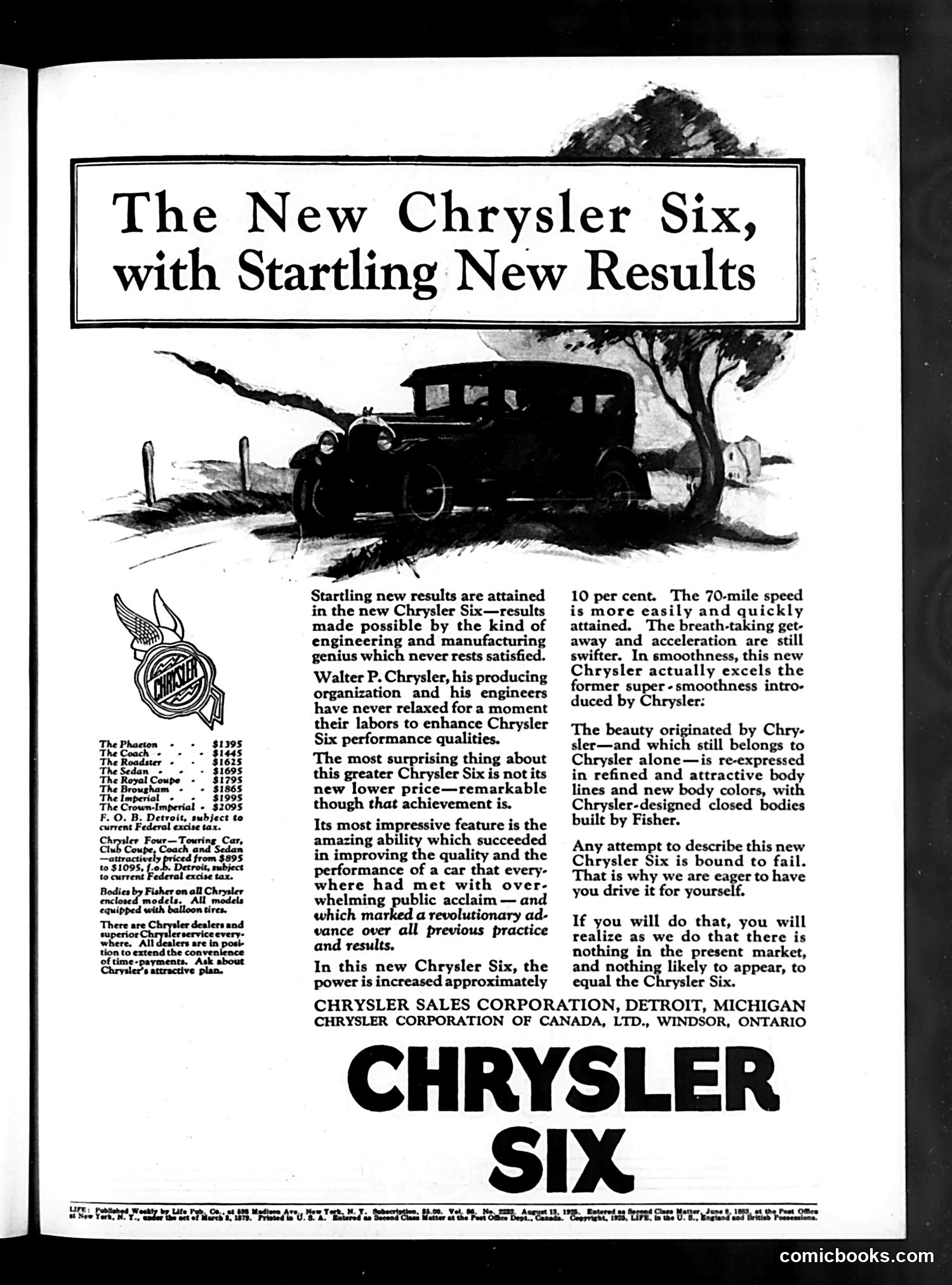 Life — August 13, 1925 — page 3 of 36