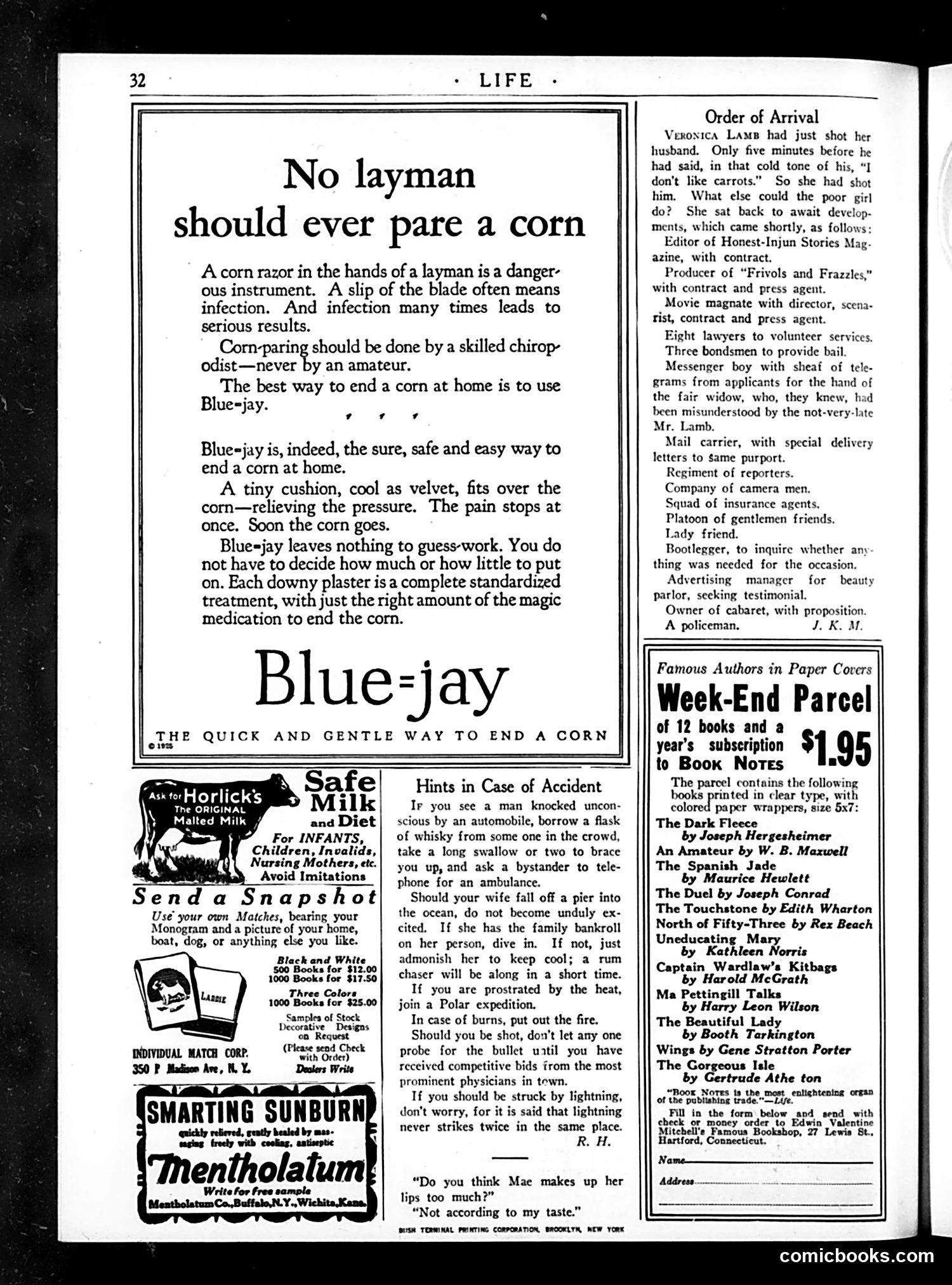 Life — August 13, 1925 — page 34 of 36
