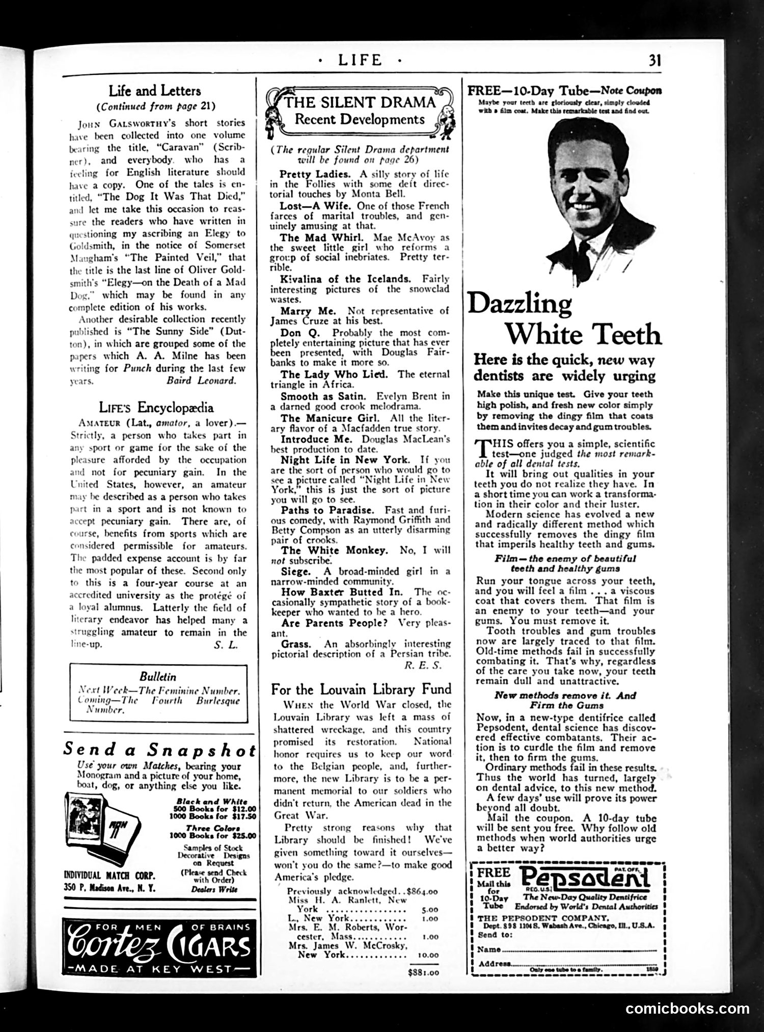 Life — August 20, 1925 — page 33 of 36