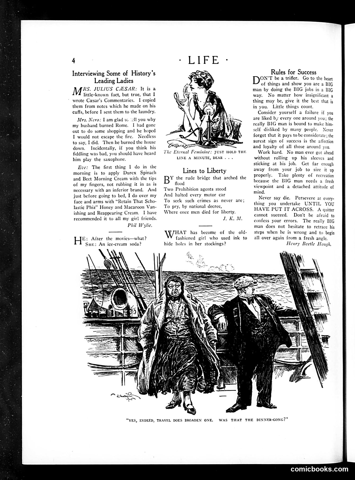 Life — August 27, 1925 — page 6 of 36