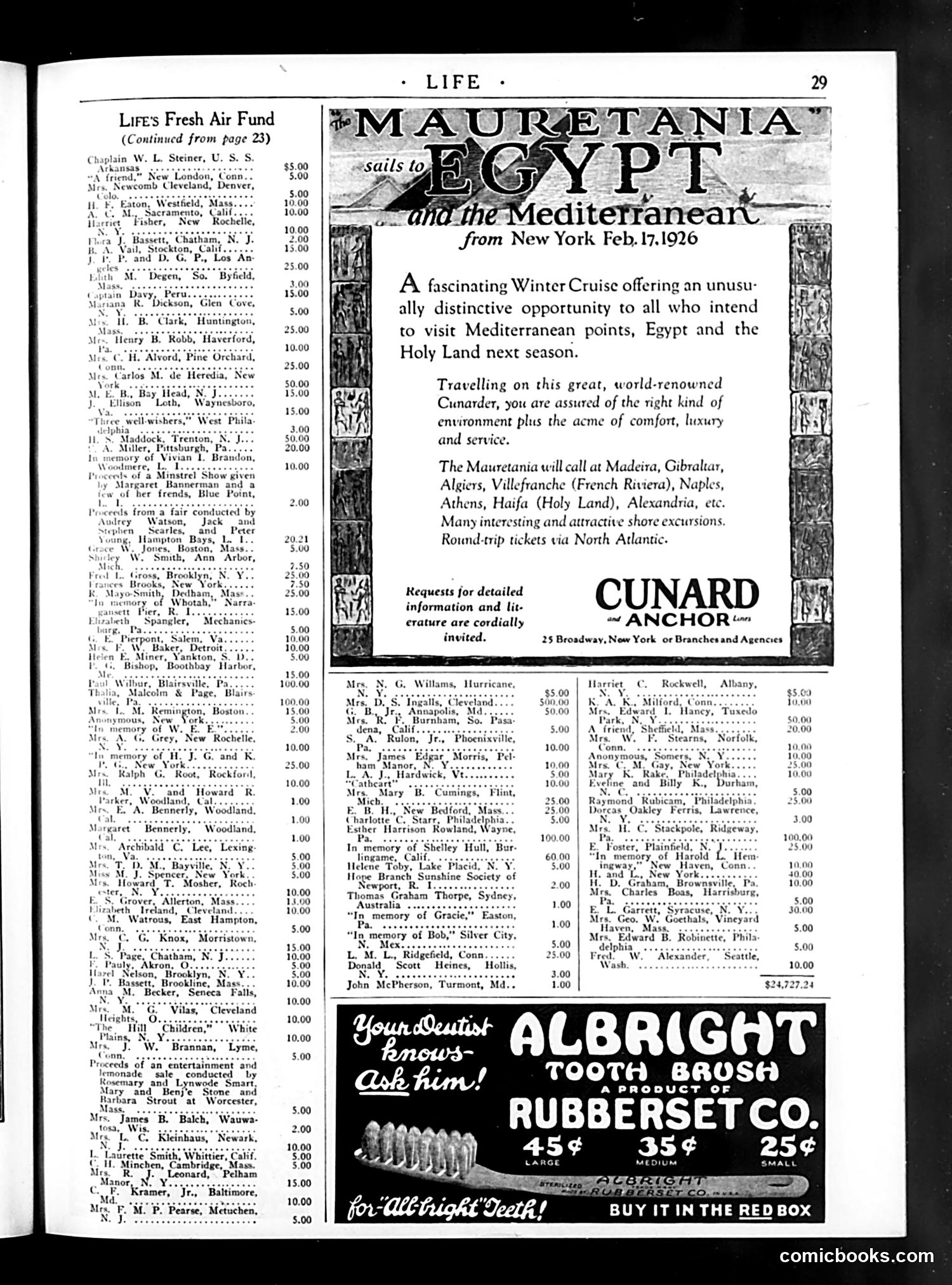 Life — September 3, 1925 — page 31 of 36