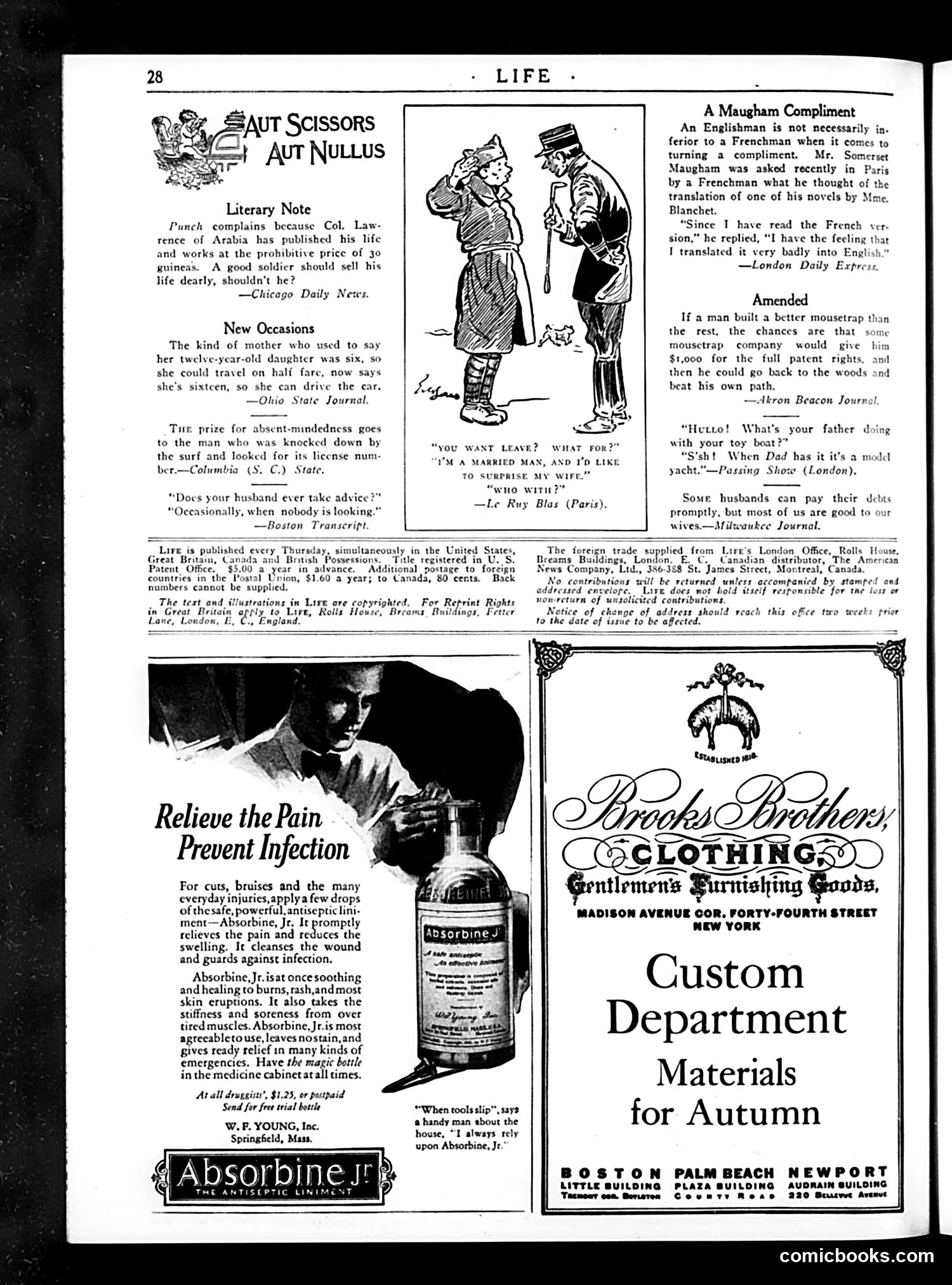 Life — September 10, 1925 — page 30 of 41