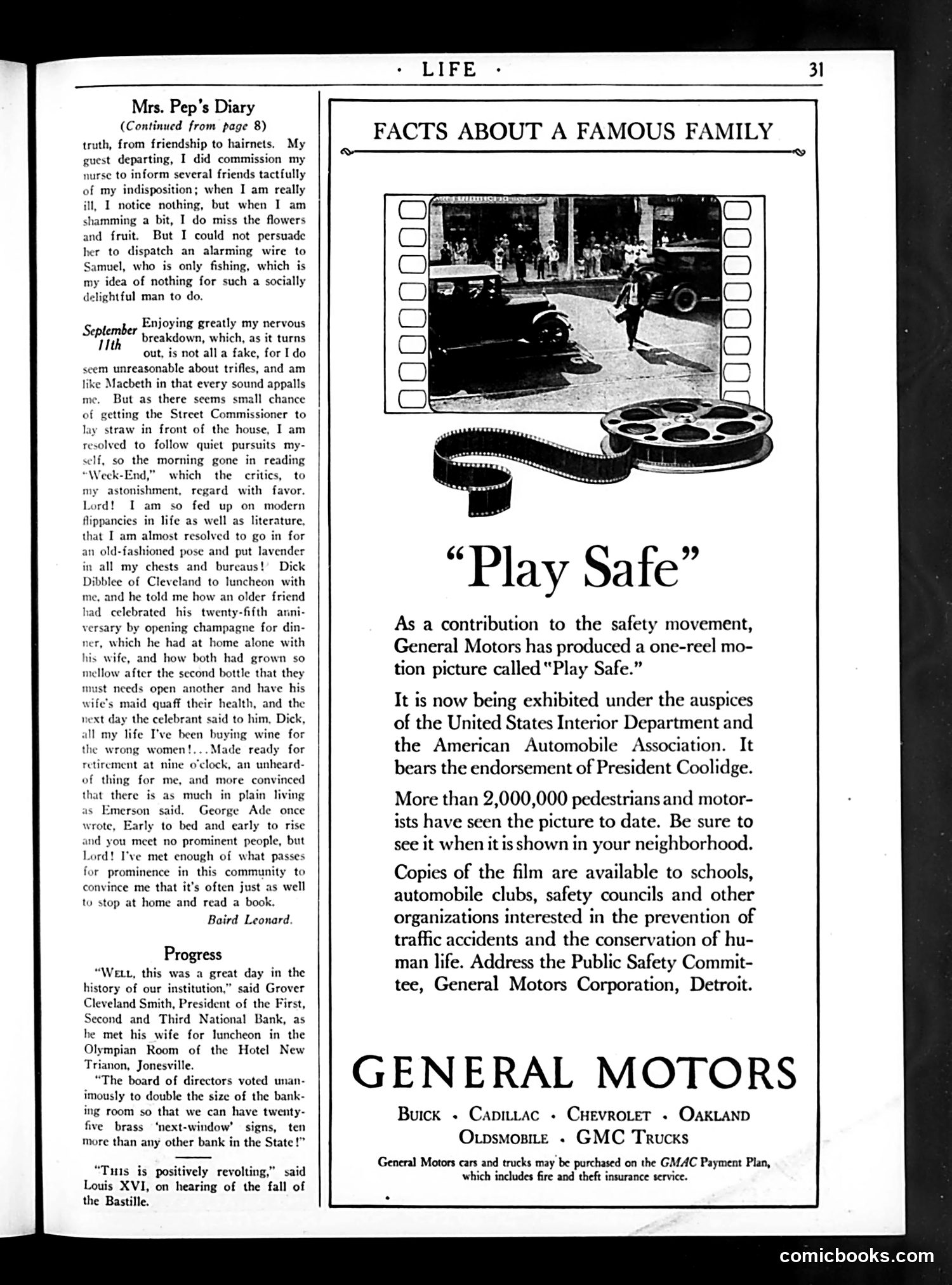 Life — September 17, 1925 — page 33 of 36