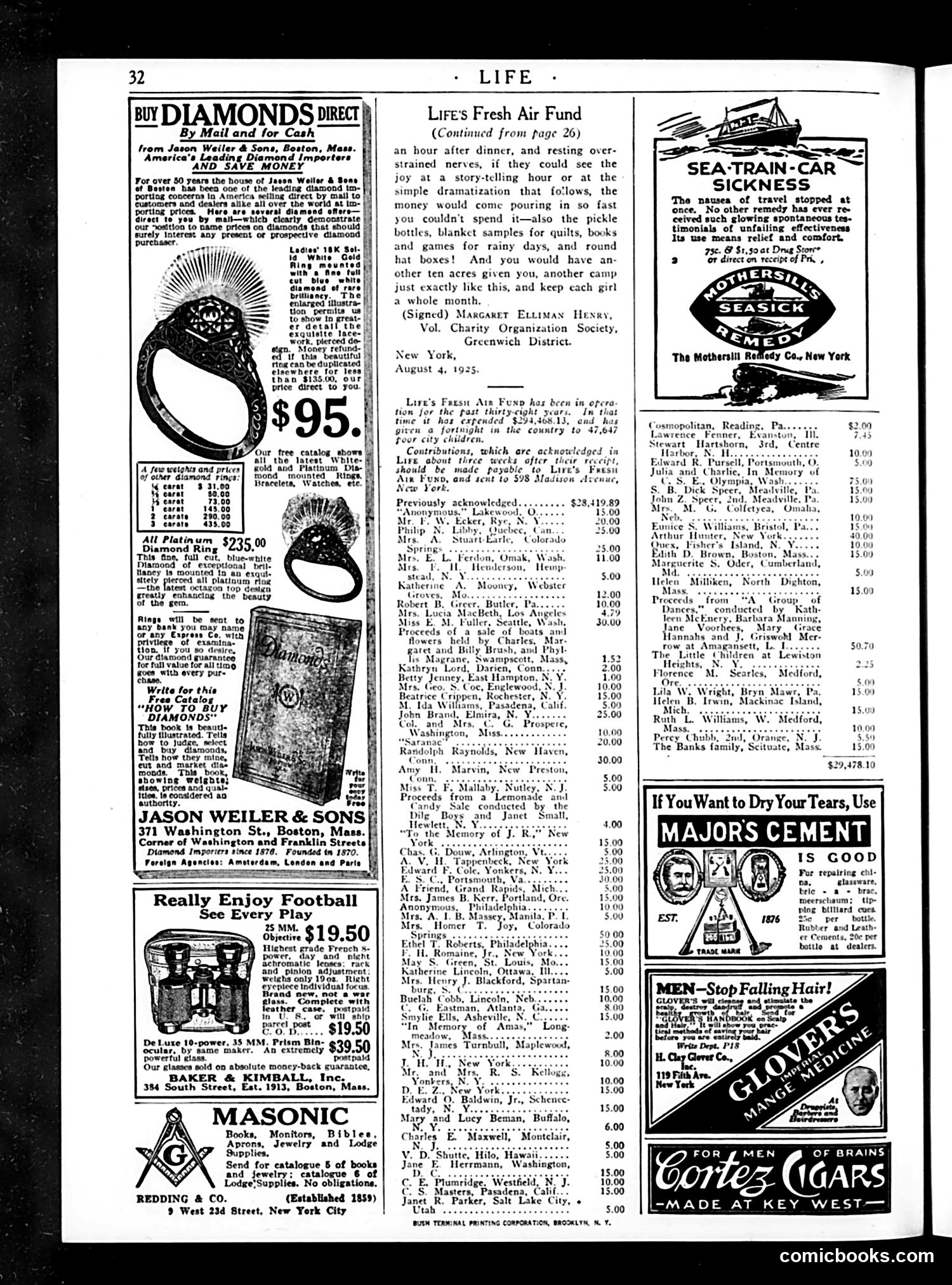 Life — September 17, 1925 — page 34 of 36