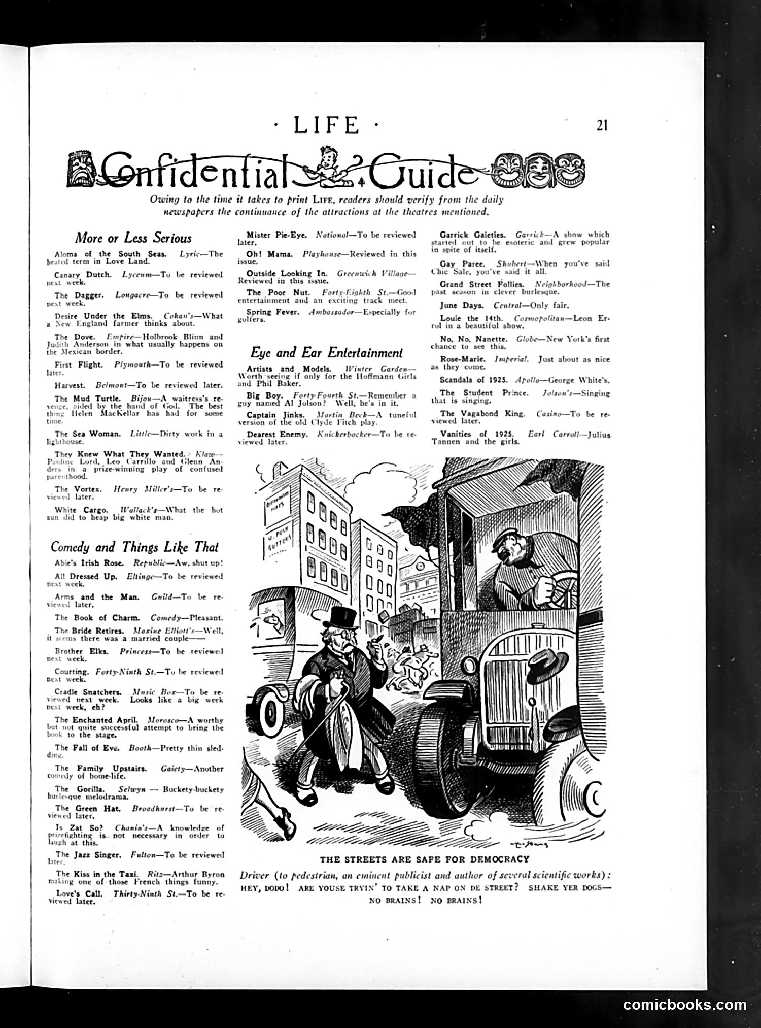 Life — September 24, 1925 — page 23 of 41