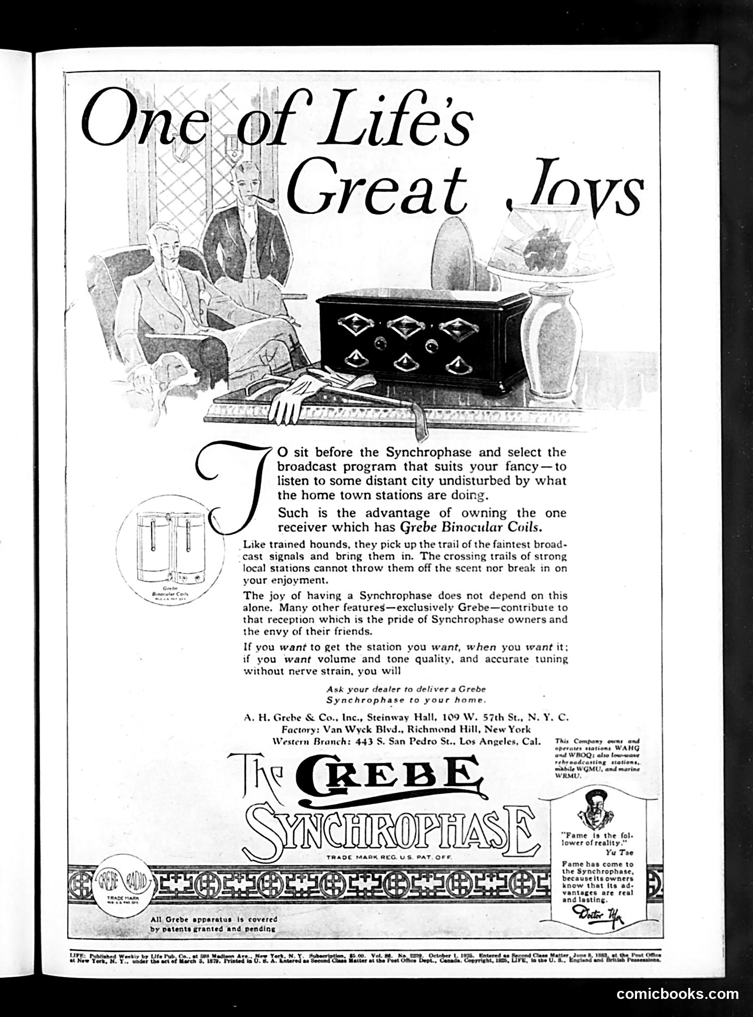 Life — October 1, 1925 — page 3 of 36