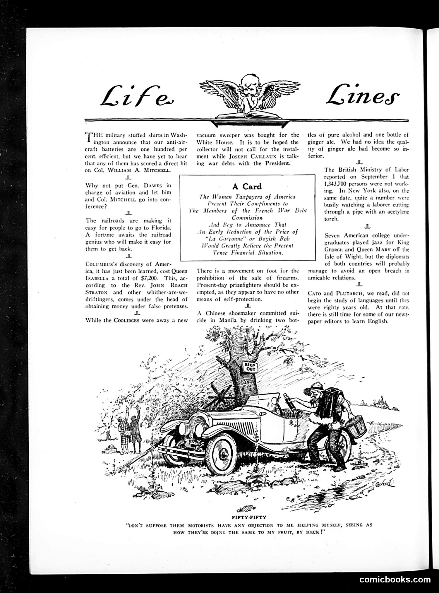 Life — October 1, 1925 — page 8 of 36