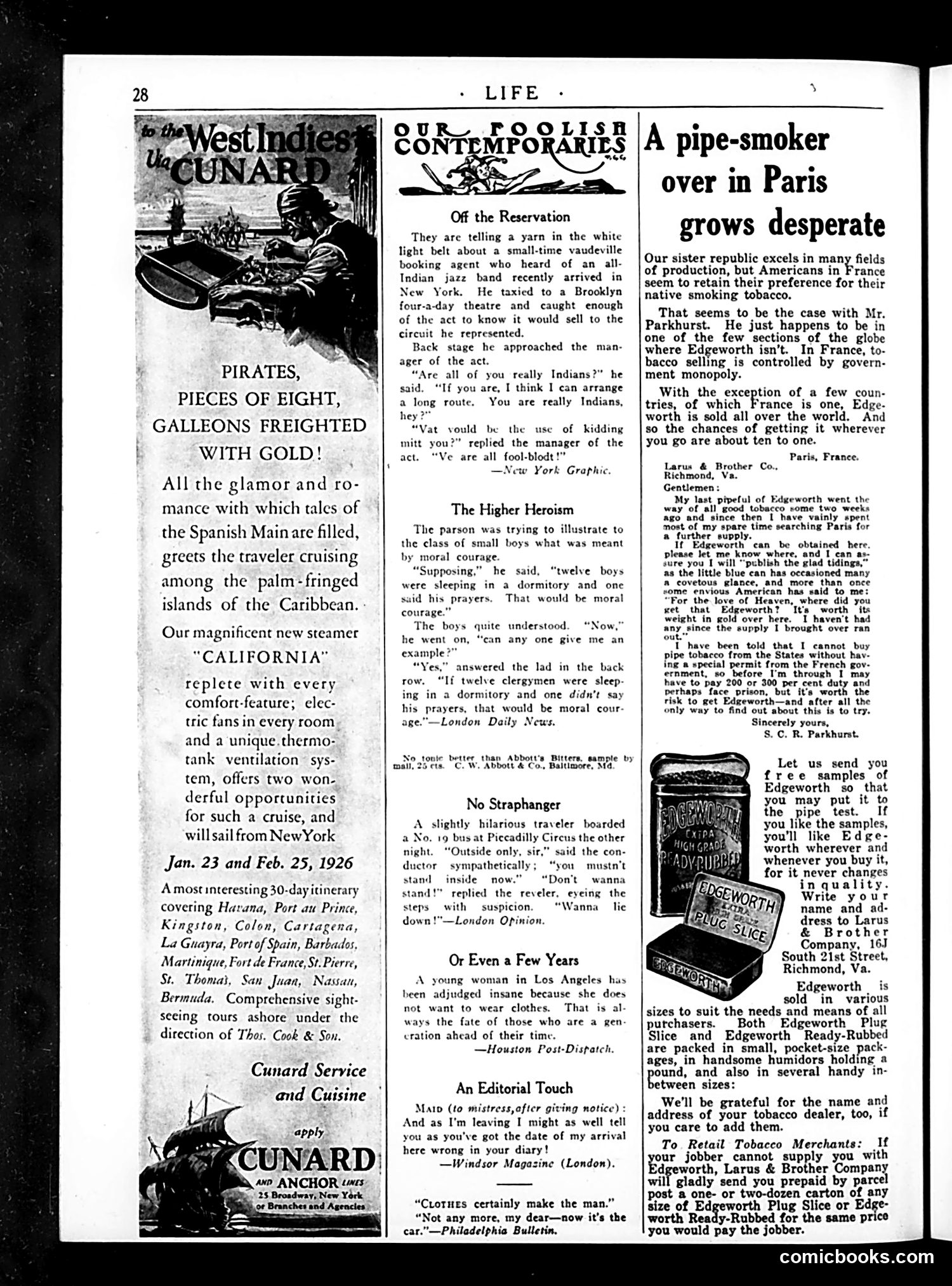 Life — October 1, 1925 — page 30 of 36