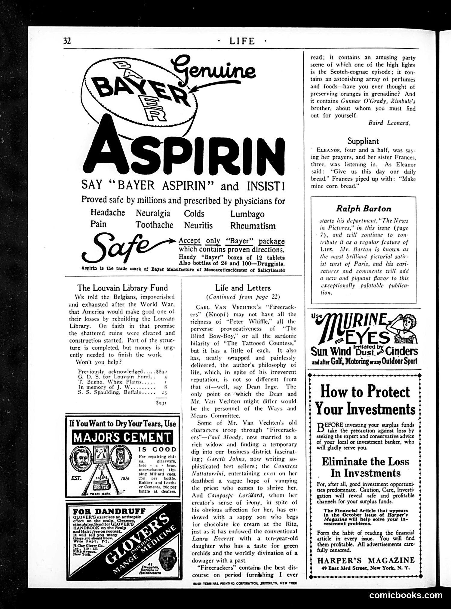 Life — October 1, 1925 — page 34 of 36