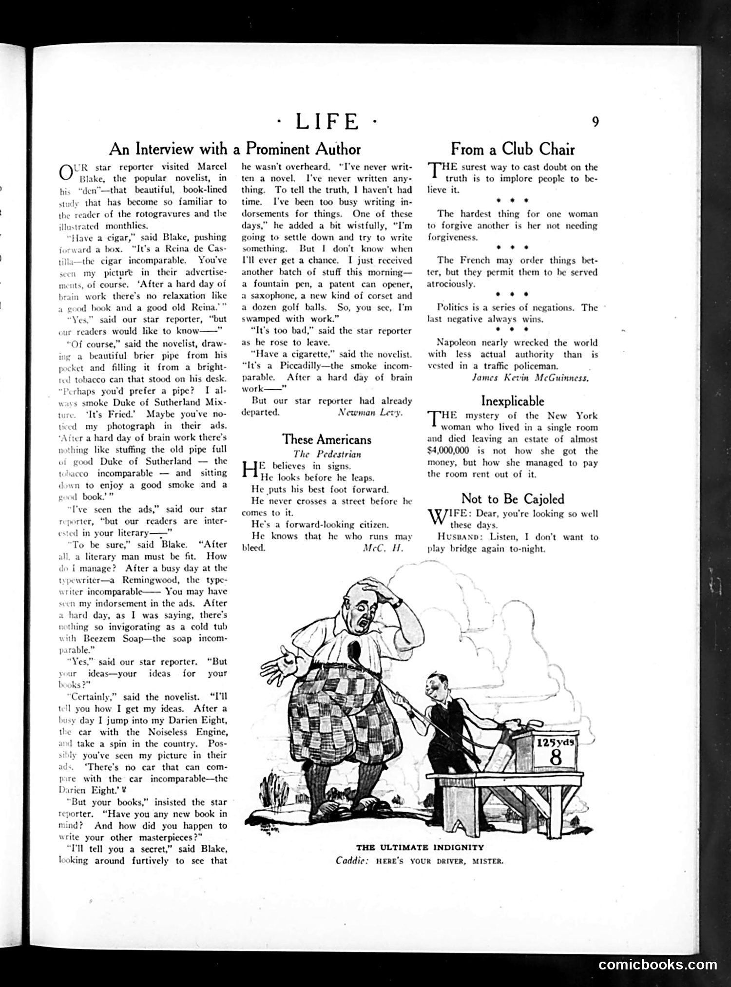 Life — October 15, 1925 — page 11 of 36