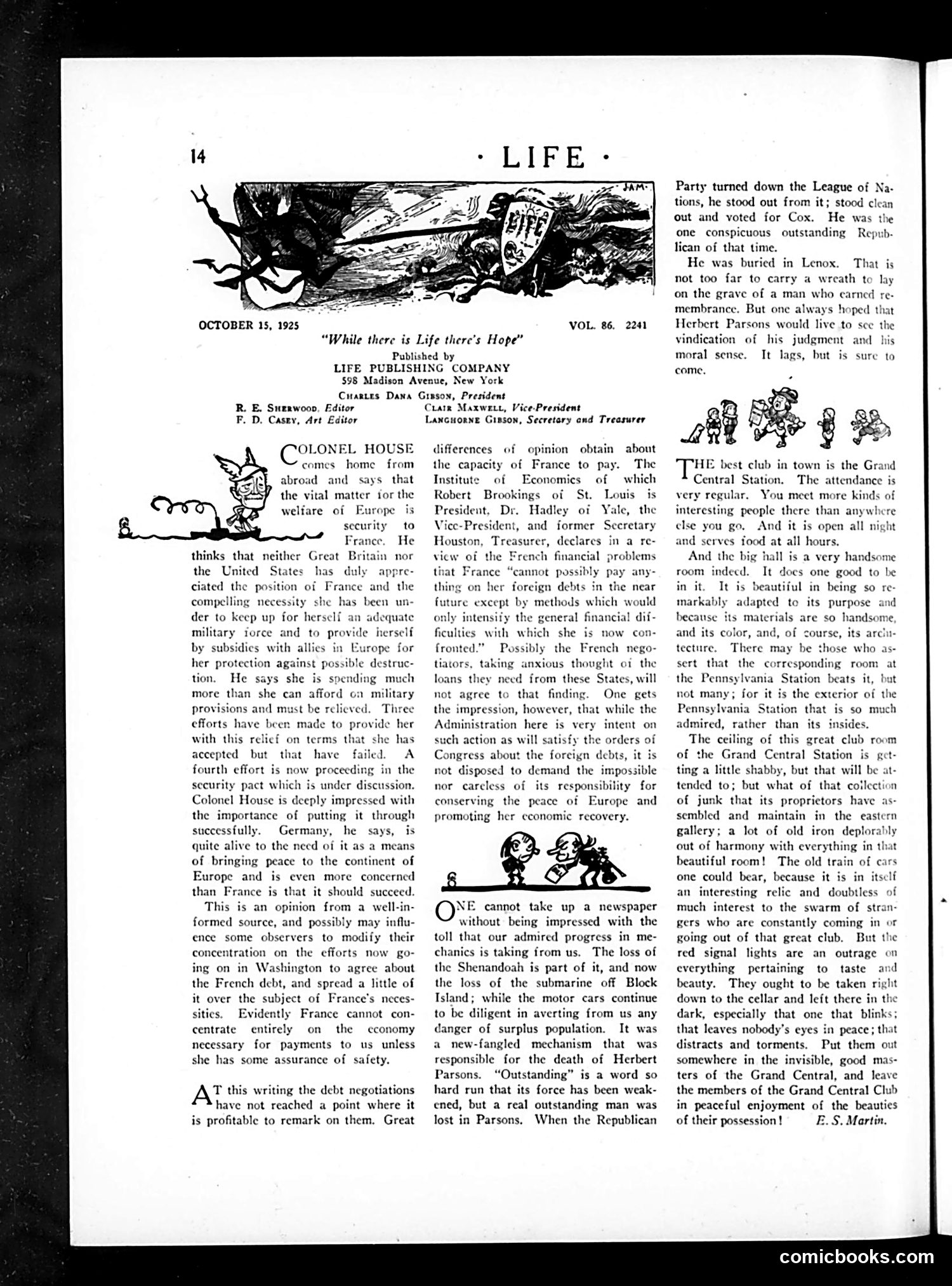 Life — October 15, 1925 — page 16 of 36
