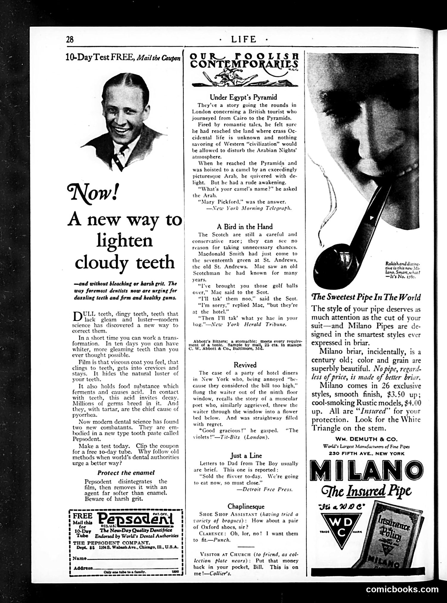 Life — October 15, 1925 — page 30 of 36