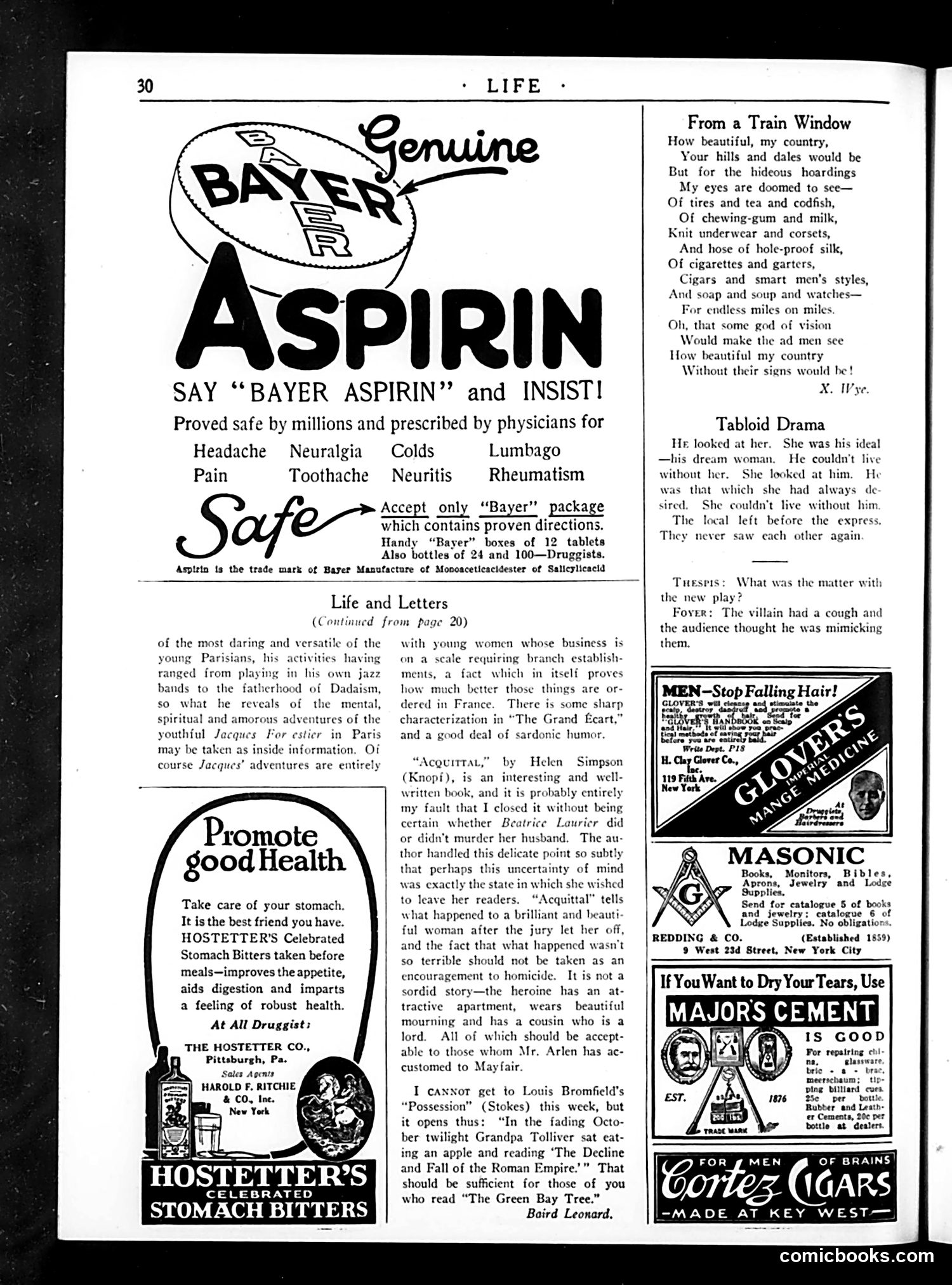 Life — October 15, 1925 — page 32 of 36