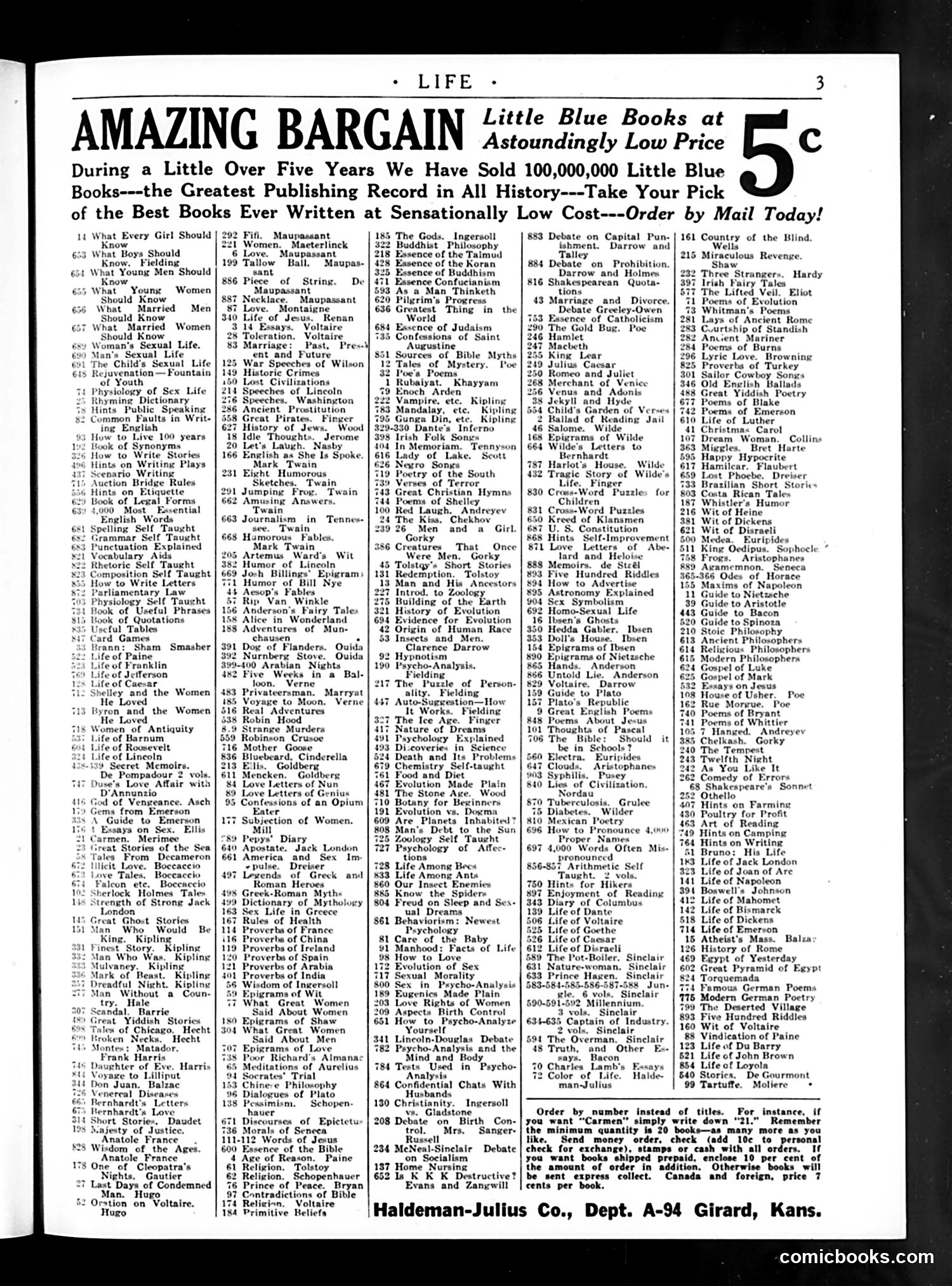 Life — October 22, 1925 — page 5 of 74