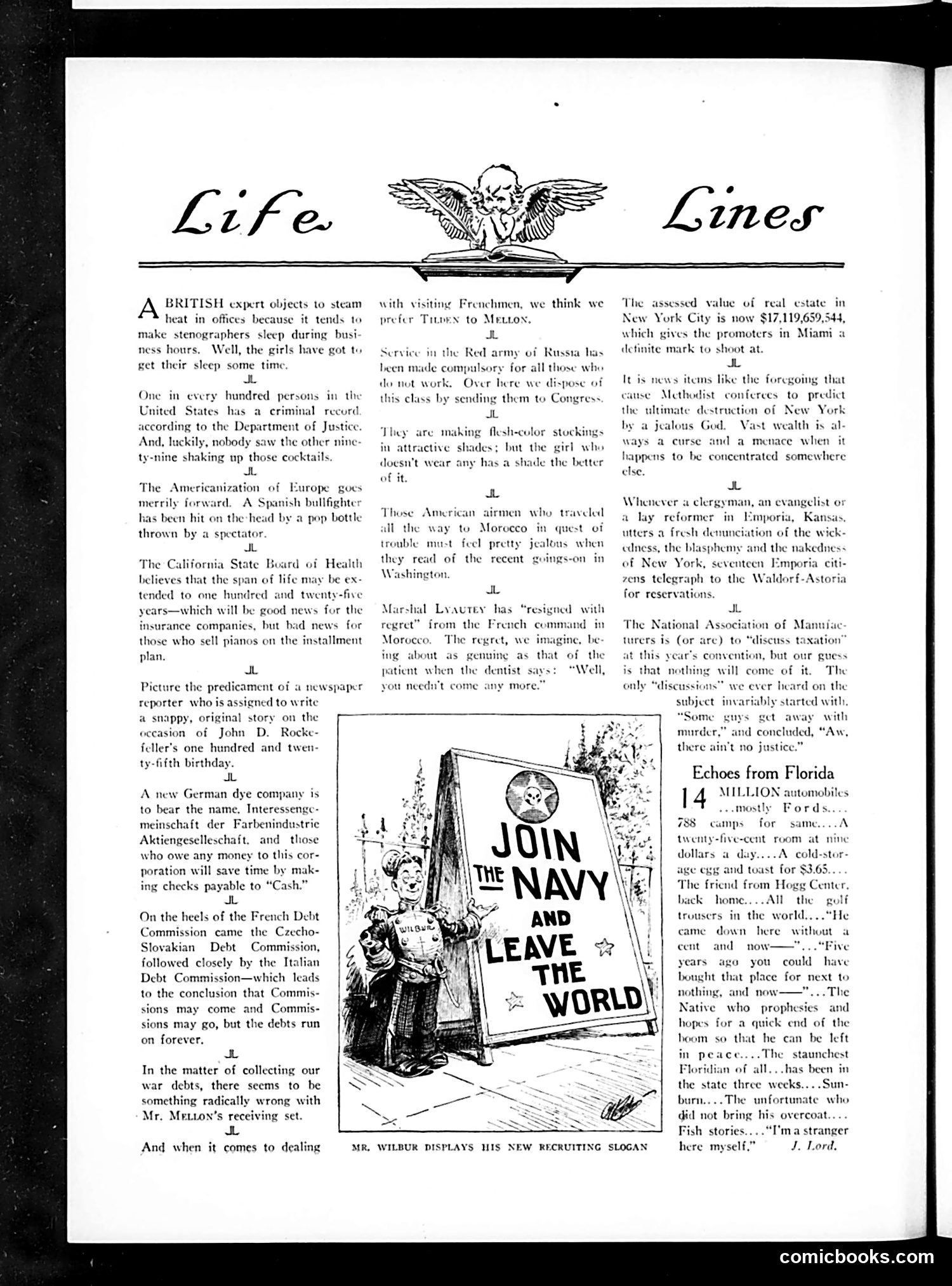 Life — October 22, 1925 — page 10 of 74